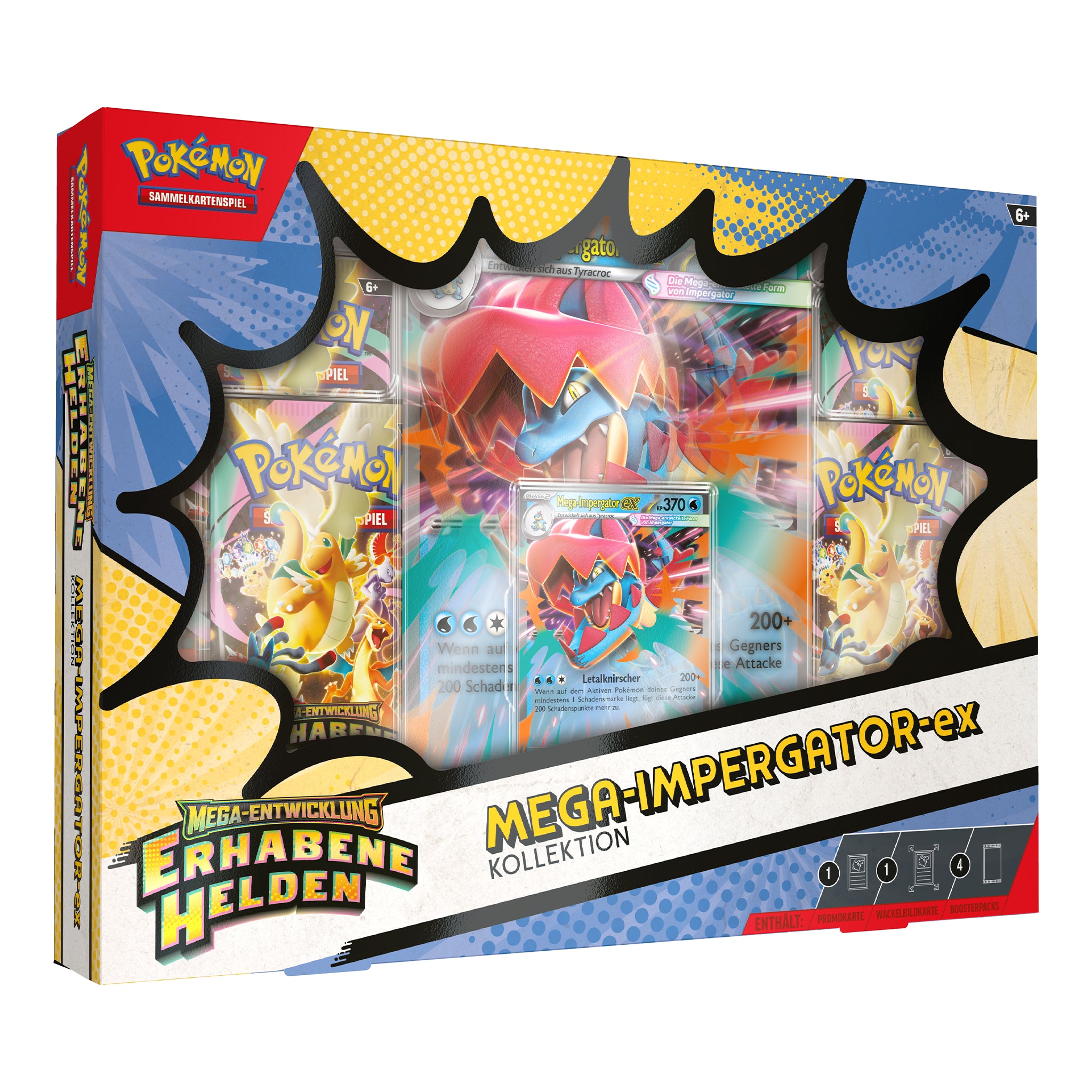 Pokémon - Erhabene Helden Mega Impergator ex Kollektion - DE