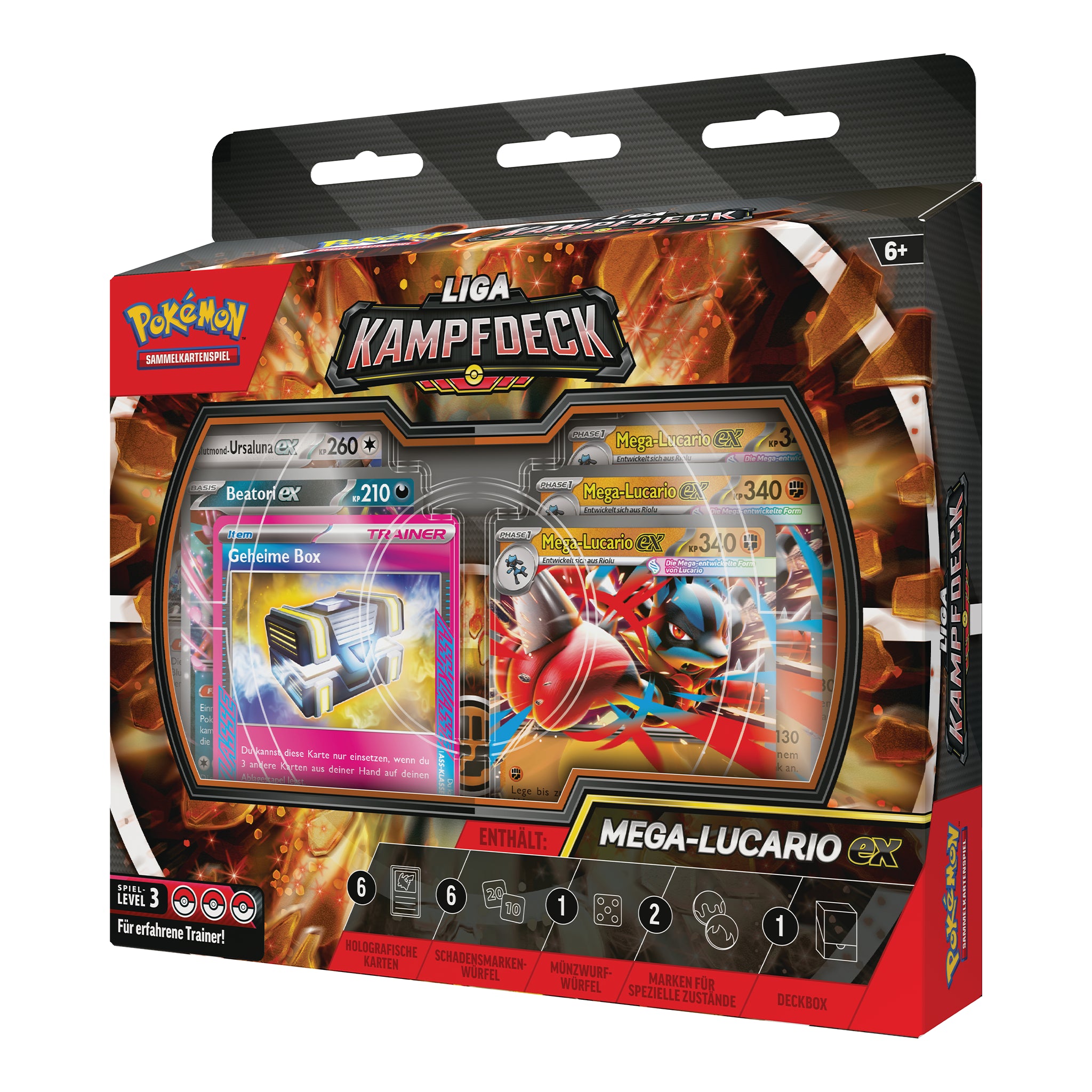 Pokémon - Liga Kampfdeck - Mega Lucario - DE