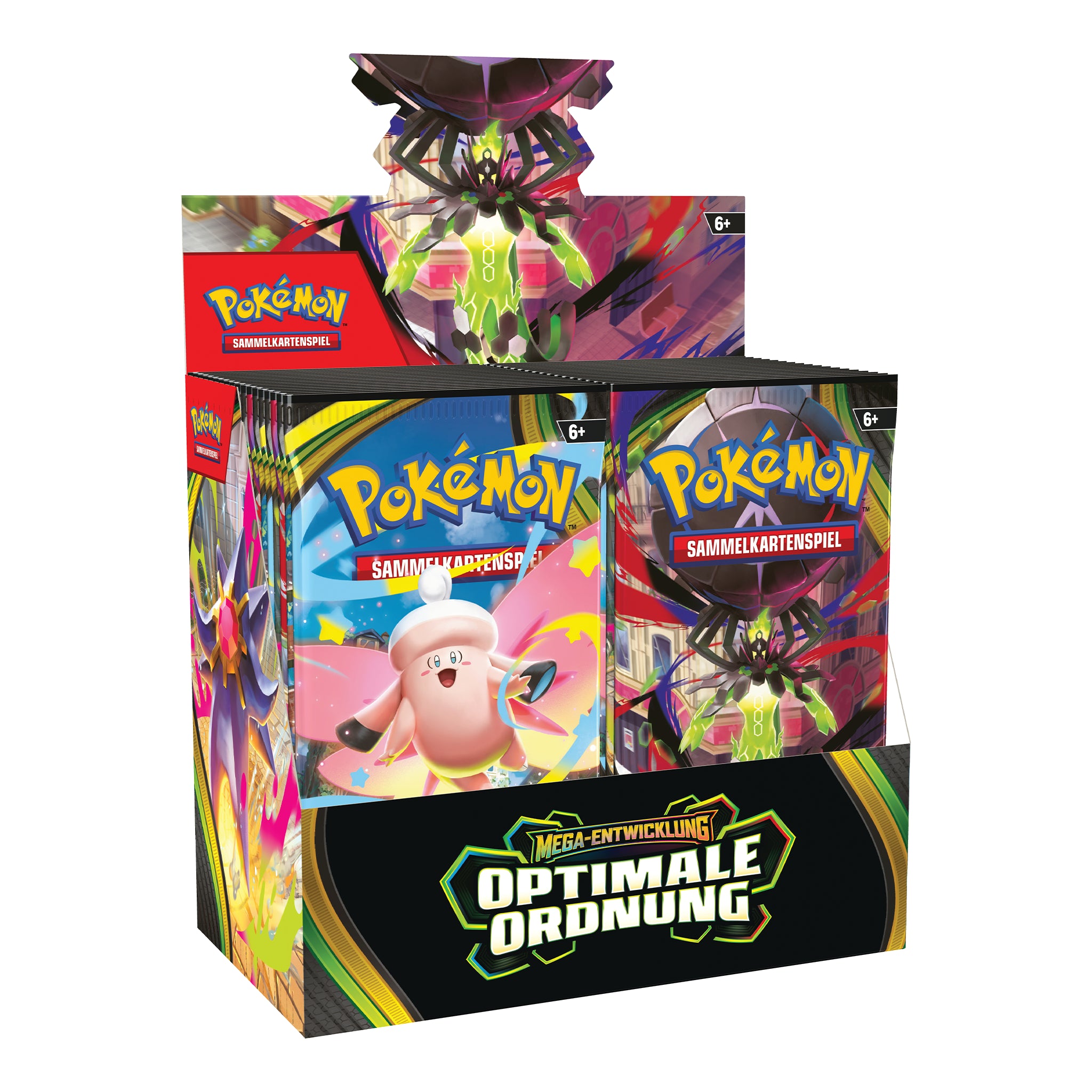 Pokémon - Optimale Ordnung Display - DE