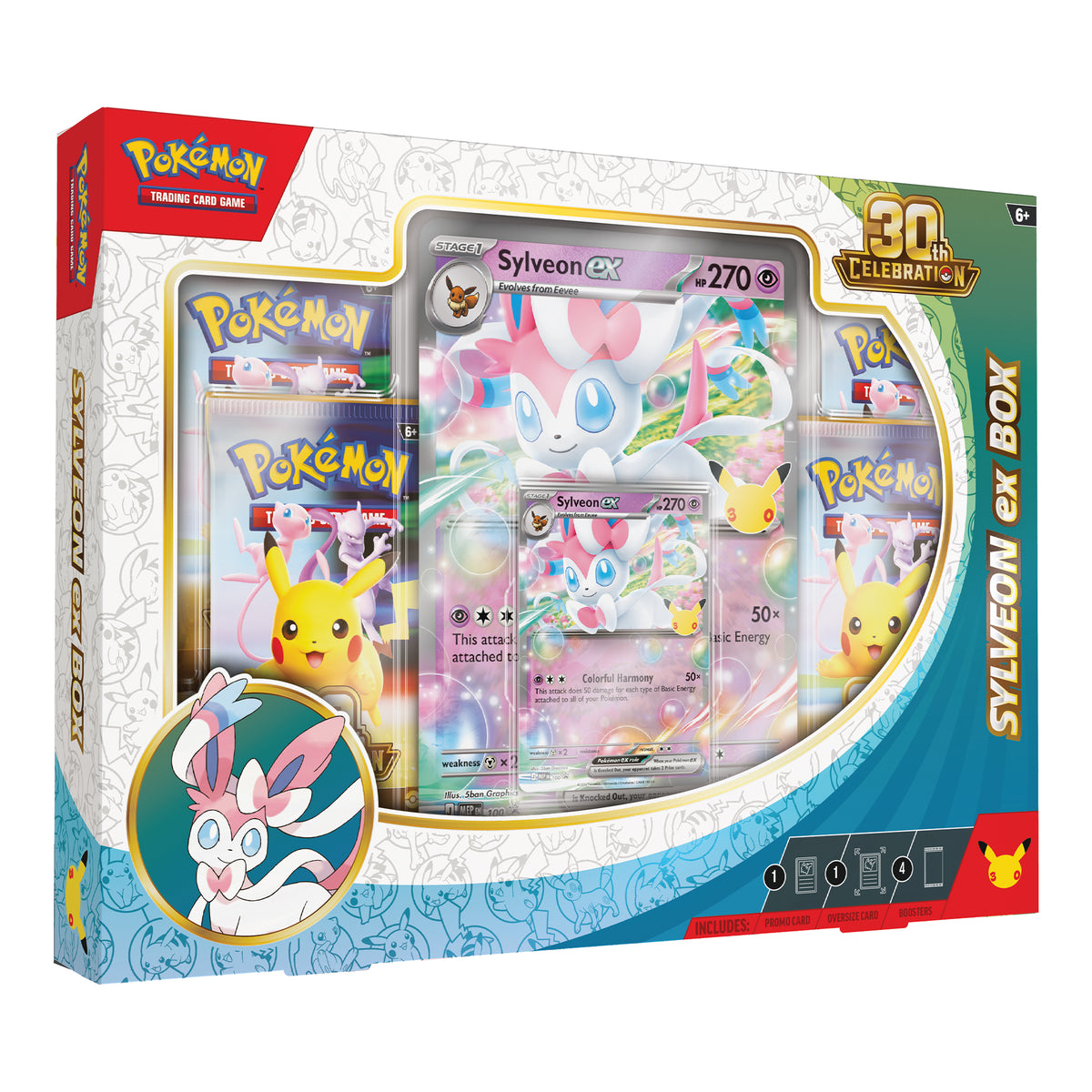 Pokémon - 30th Celebration - Sylveon ex Kollektion - EN
