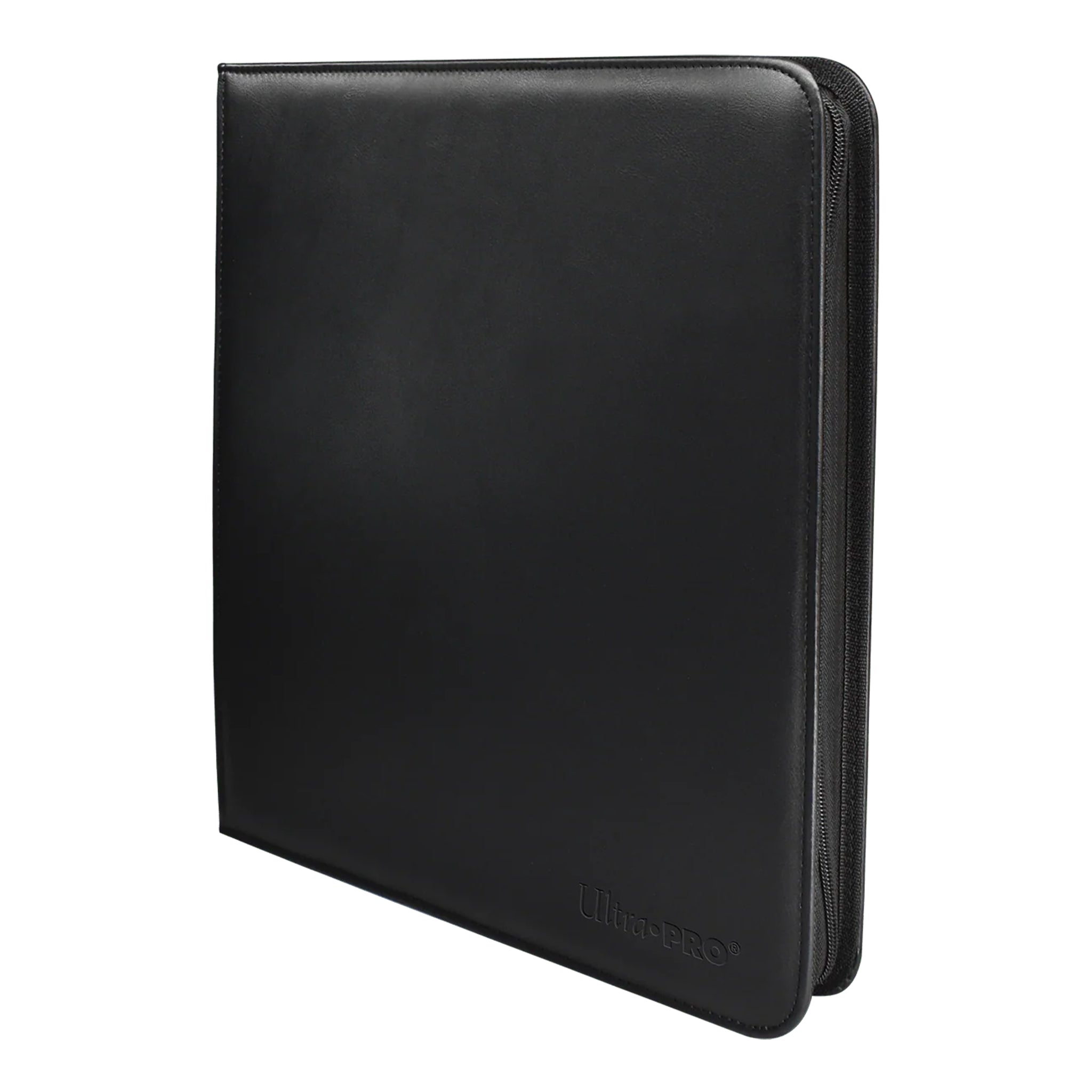 Ultra Pro - Vivid 12-Pocket Zippered PRO-Binder - Black