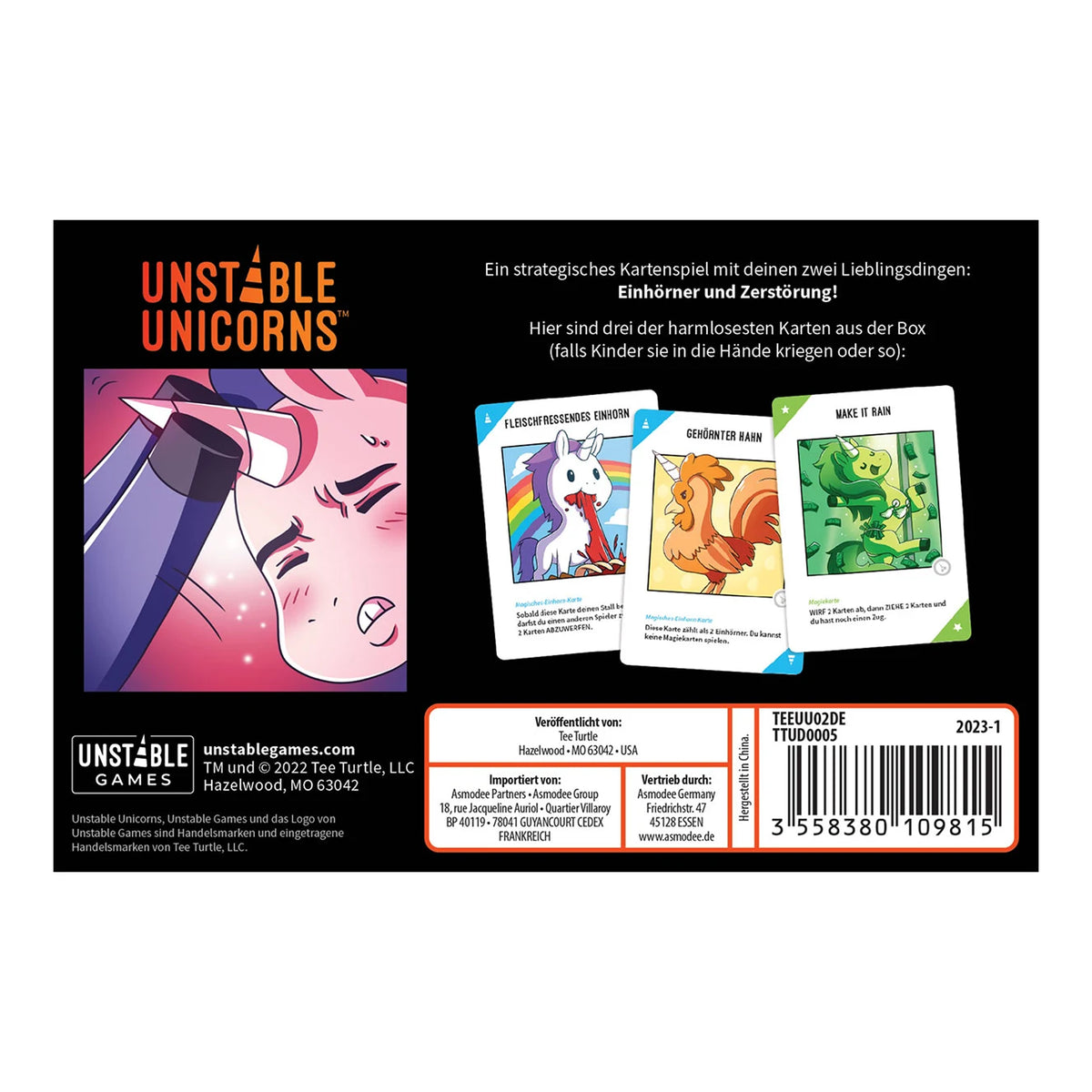 Unstable Unicorns NSFW