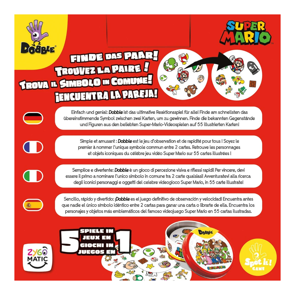 Dobble - Super Mario