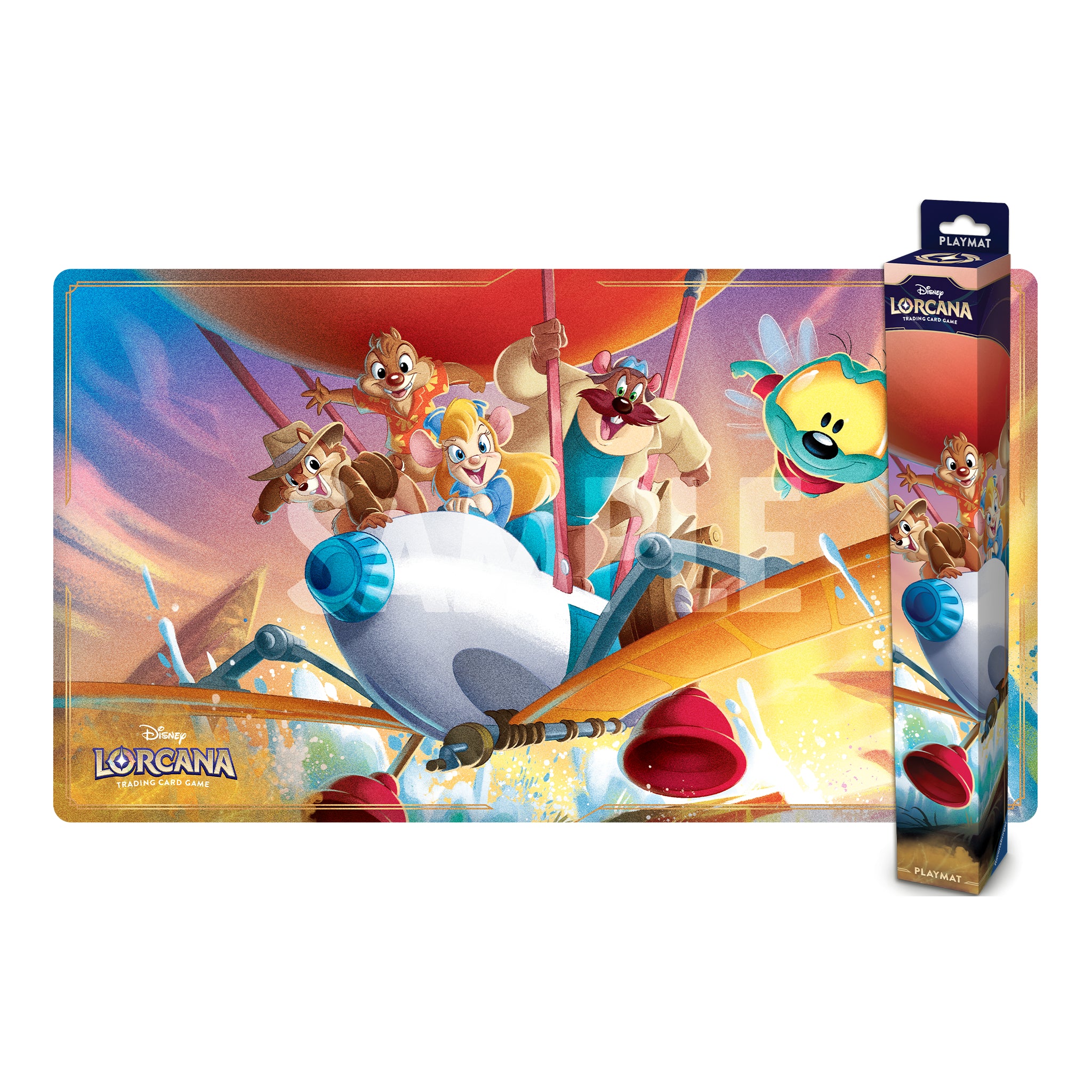 Disney Lorcana - Domäne von Dschafar - Spielmatte Rettungstruppe