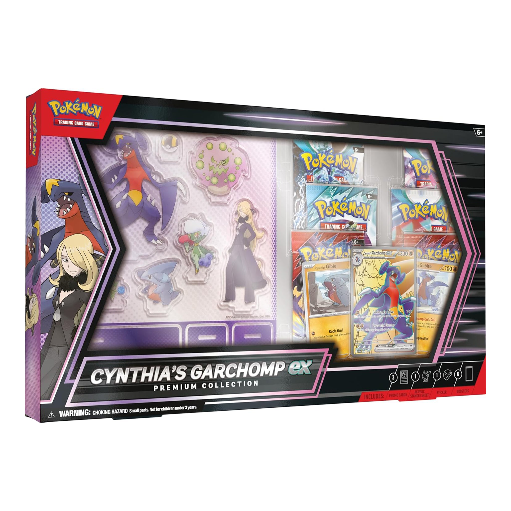 Pokémon - Cynthias Knakrack ex Premium Kollektion - DE
