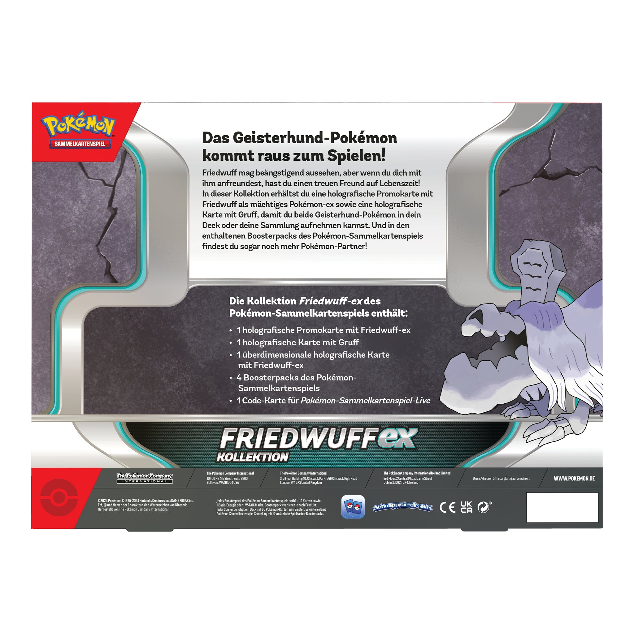 Pokémon - Friedwuff ex Kollektion - DE