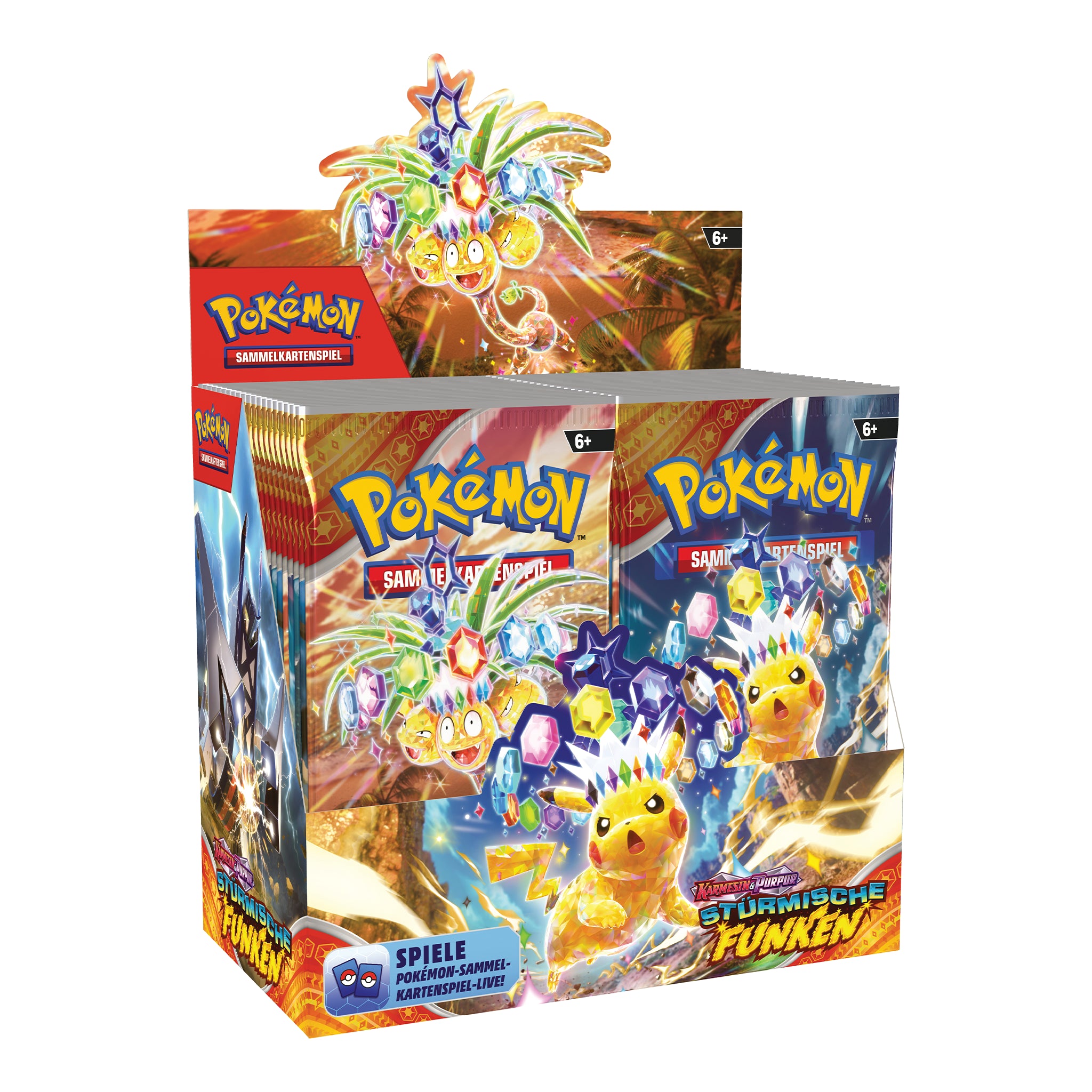 Pokémon - Stürmische Funken Display - DE