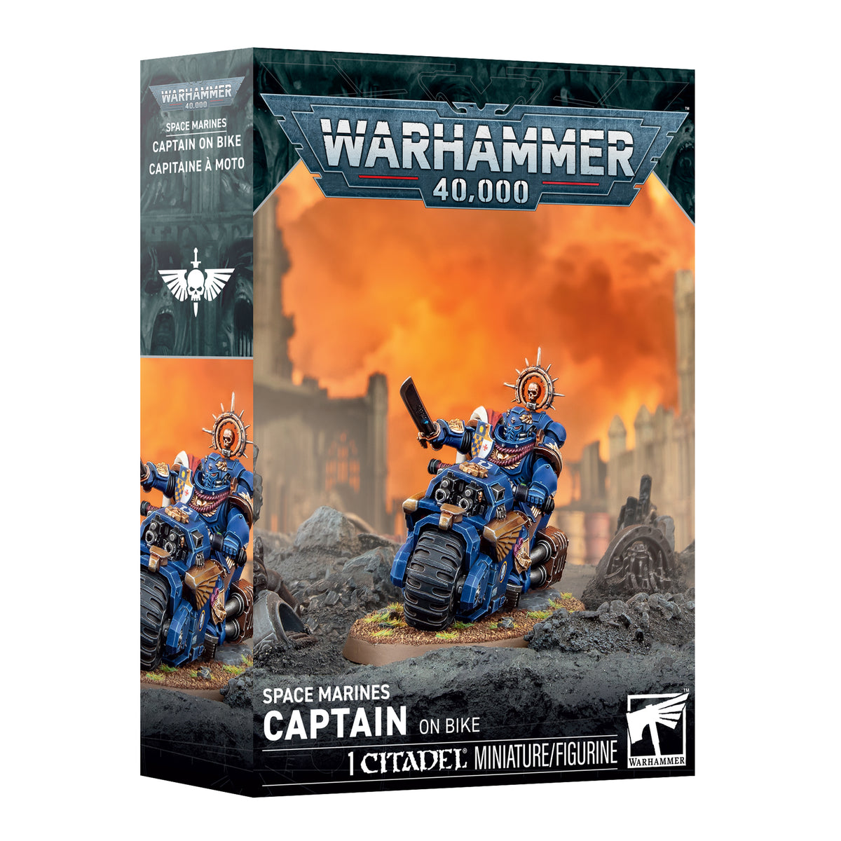 Space Marines - Captain on Bike