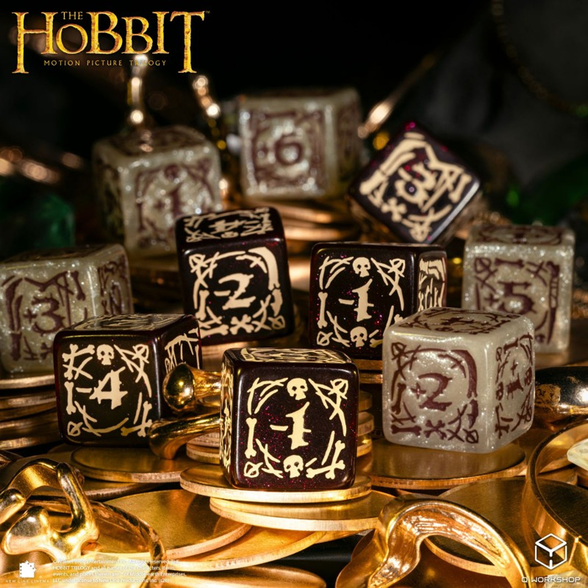The Hobbit Dice Set - Goblins
