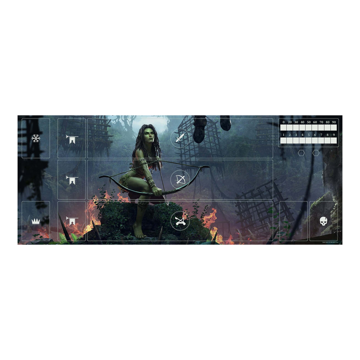 The Wichter Playmat - Gwent Scoia’tael