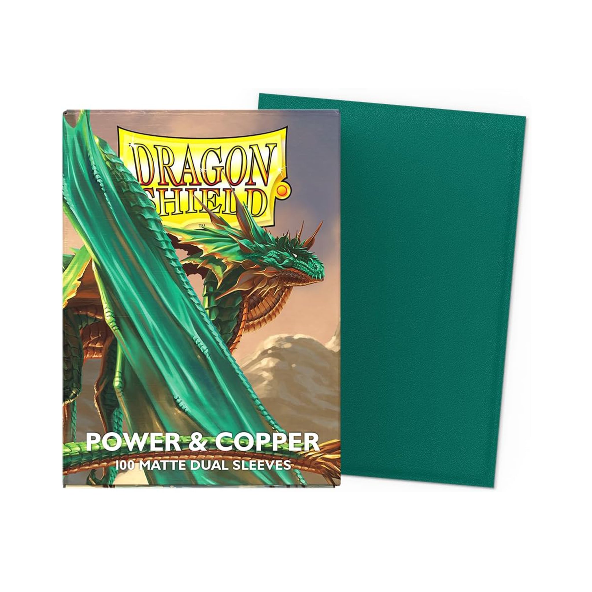 Dragon Shield - Matte Dual Sleeves - Power & Copper