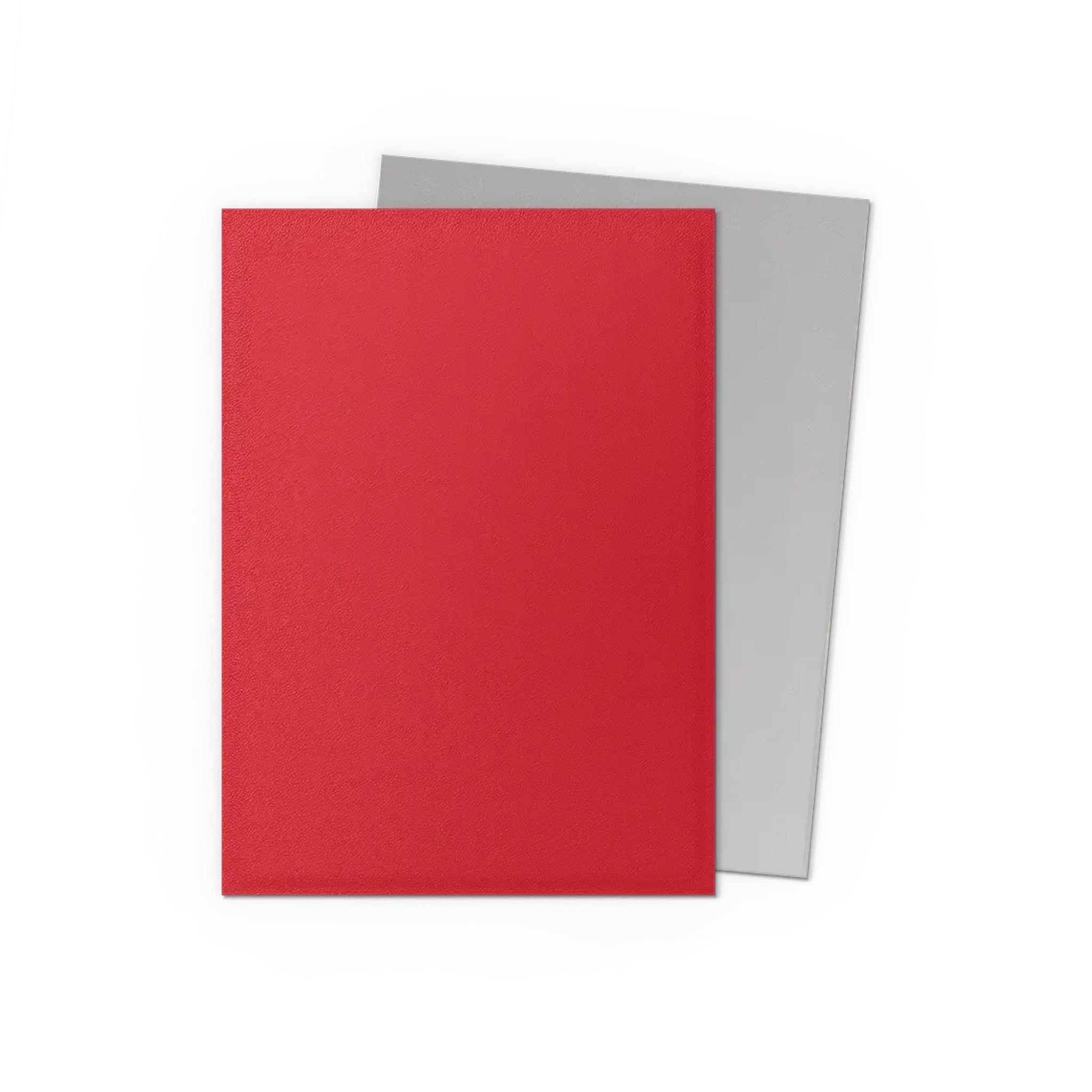 Dragon Shield - Matte Dual Sleeves - Crimson & Silver