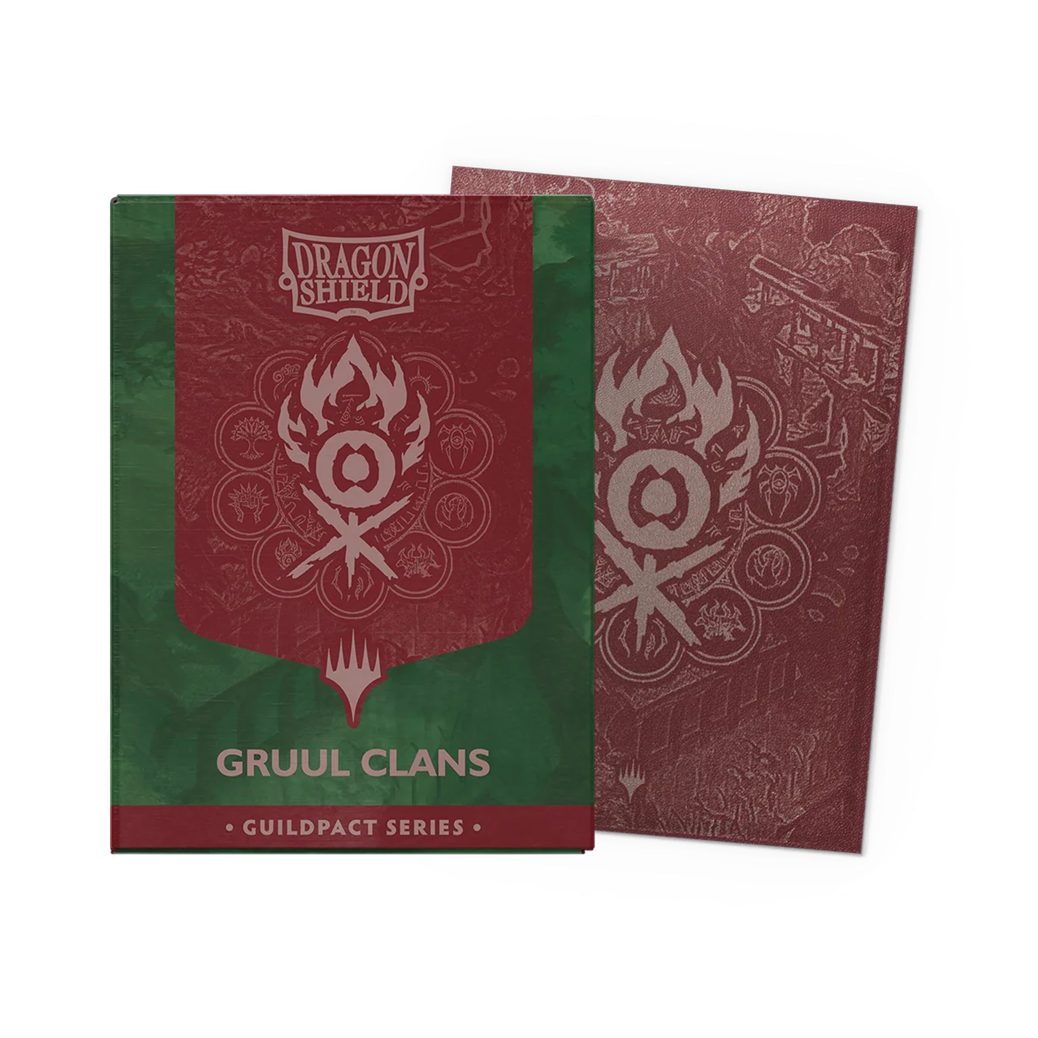 Dragon Shield - Matte Dual Art Sleeves - Gruul Clans