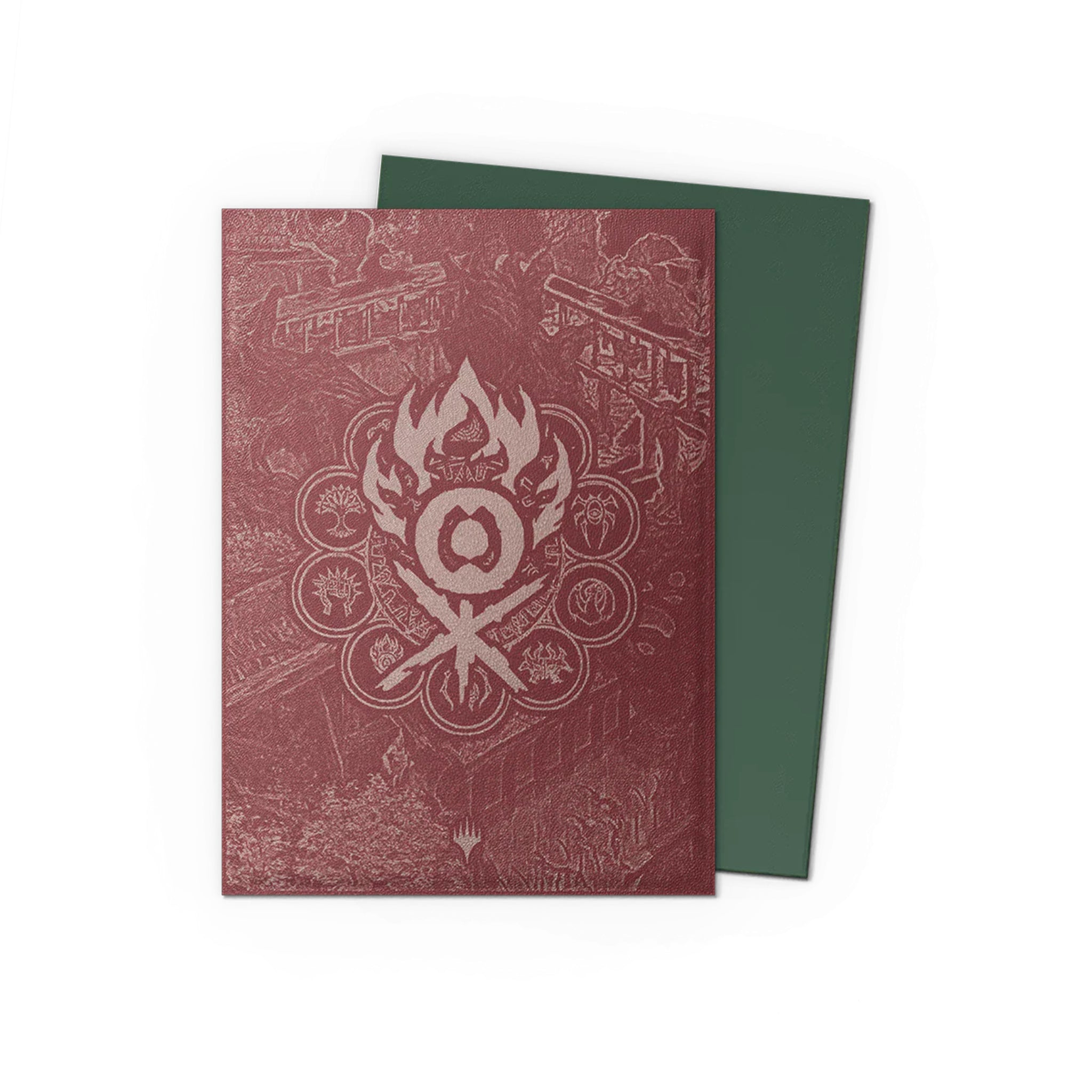 Dragon Shield - Matte Dual Art Sleeves - Gruul Clans