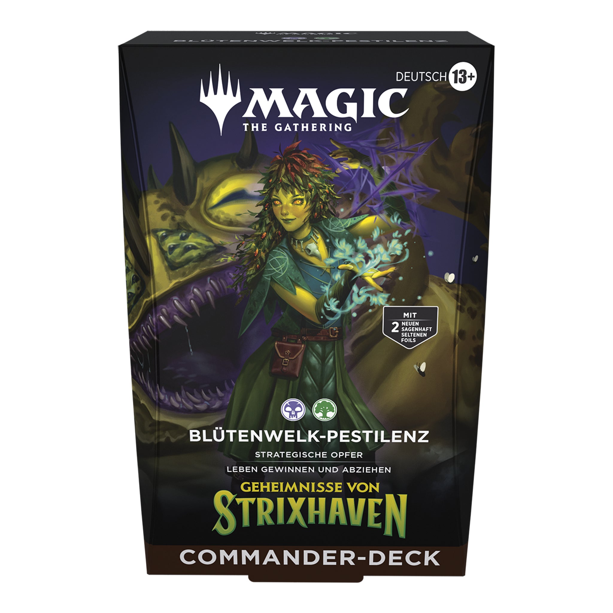 Magic the Gathering - Geheimnisse von Strixhaven - Commander Deck - DE Blütenwelk-Pestilenz
