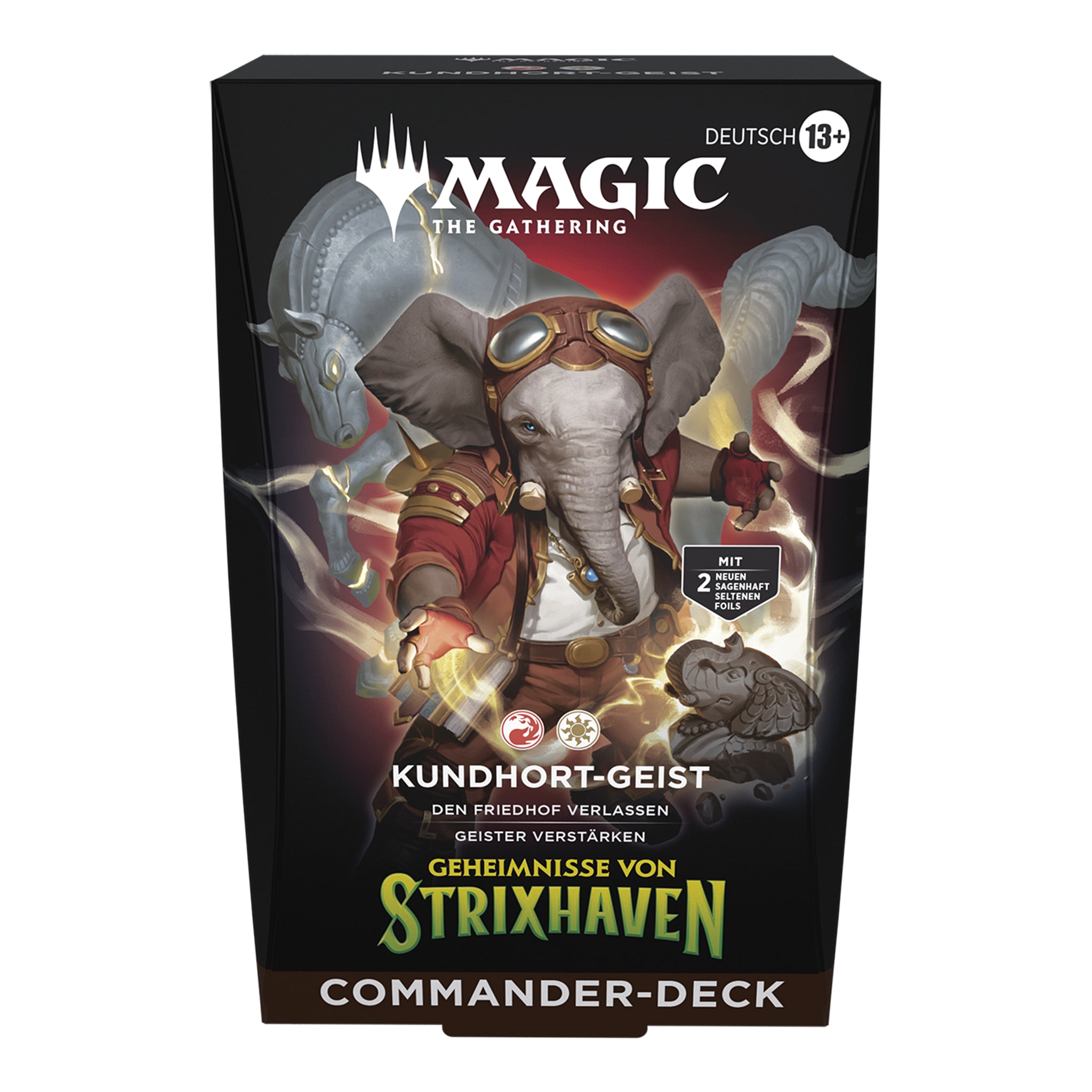 Magic the Gathering - Geheimnisse von Strixhaven - Commander Deck - DE Kundhort-Geist