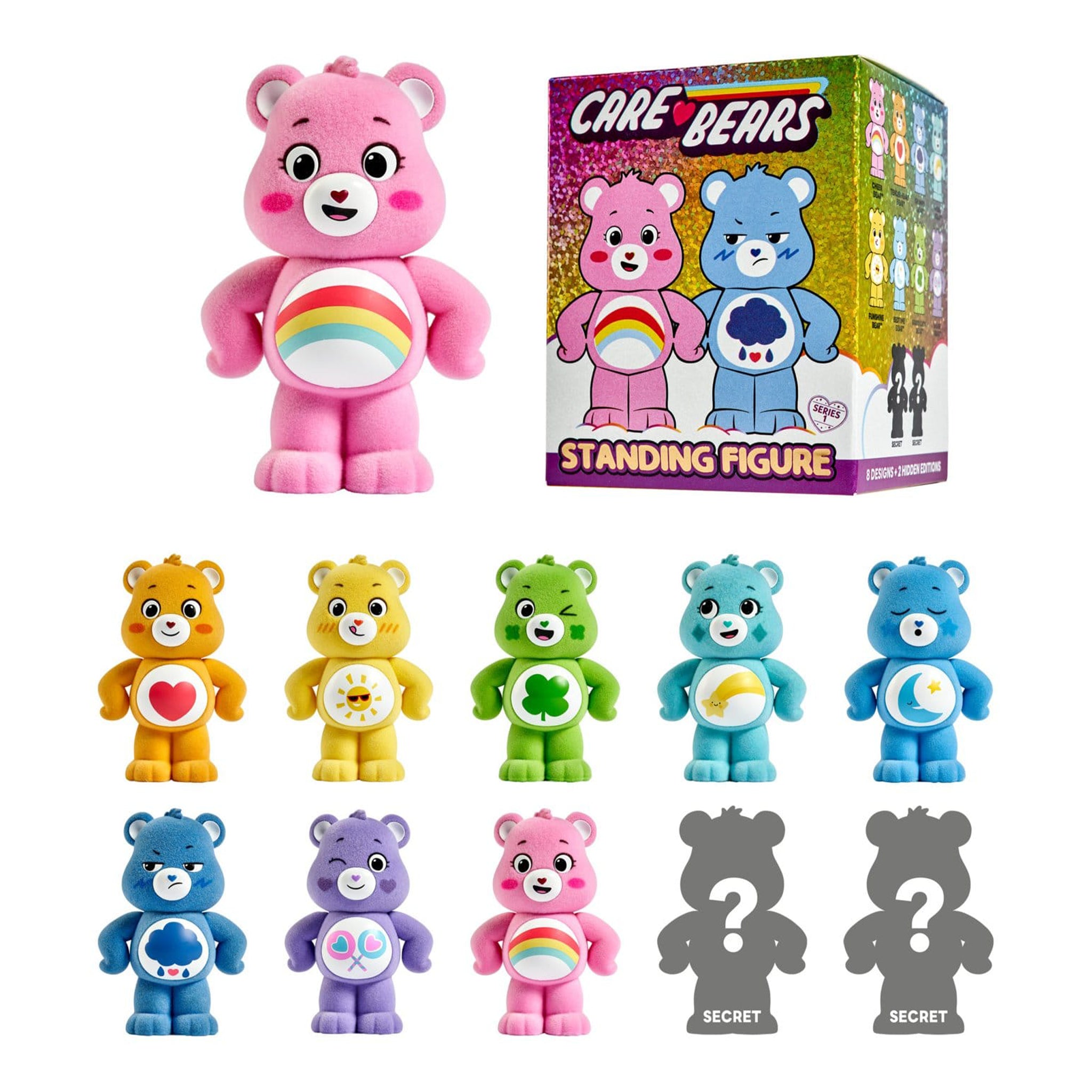Die Glücksbärchis - Figuren beflockt - Unlock the Magic - Mystery Box