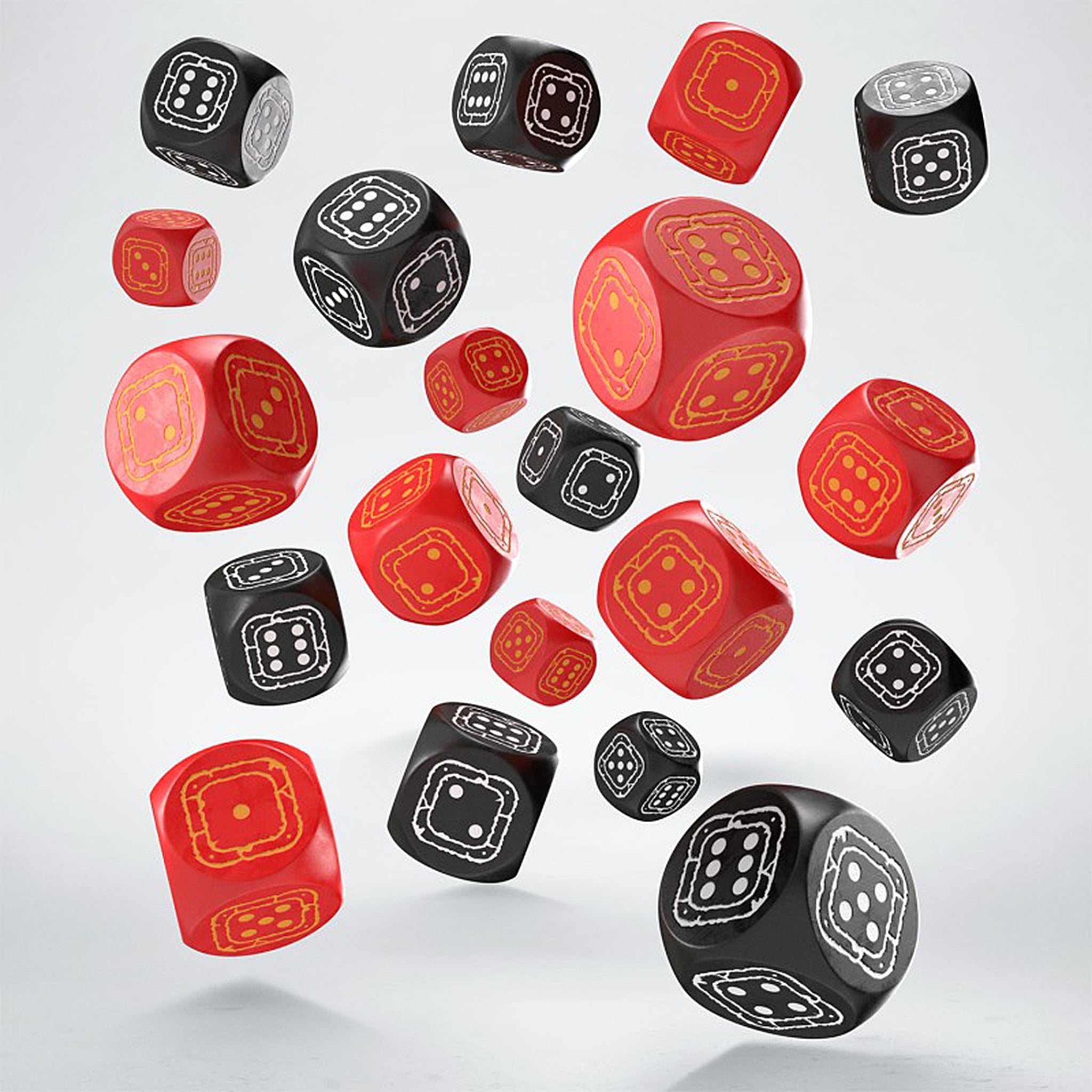 Fortress Compact D6 - Schwarz & Rot