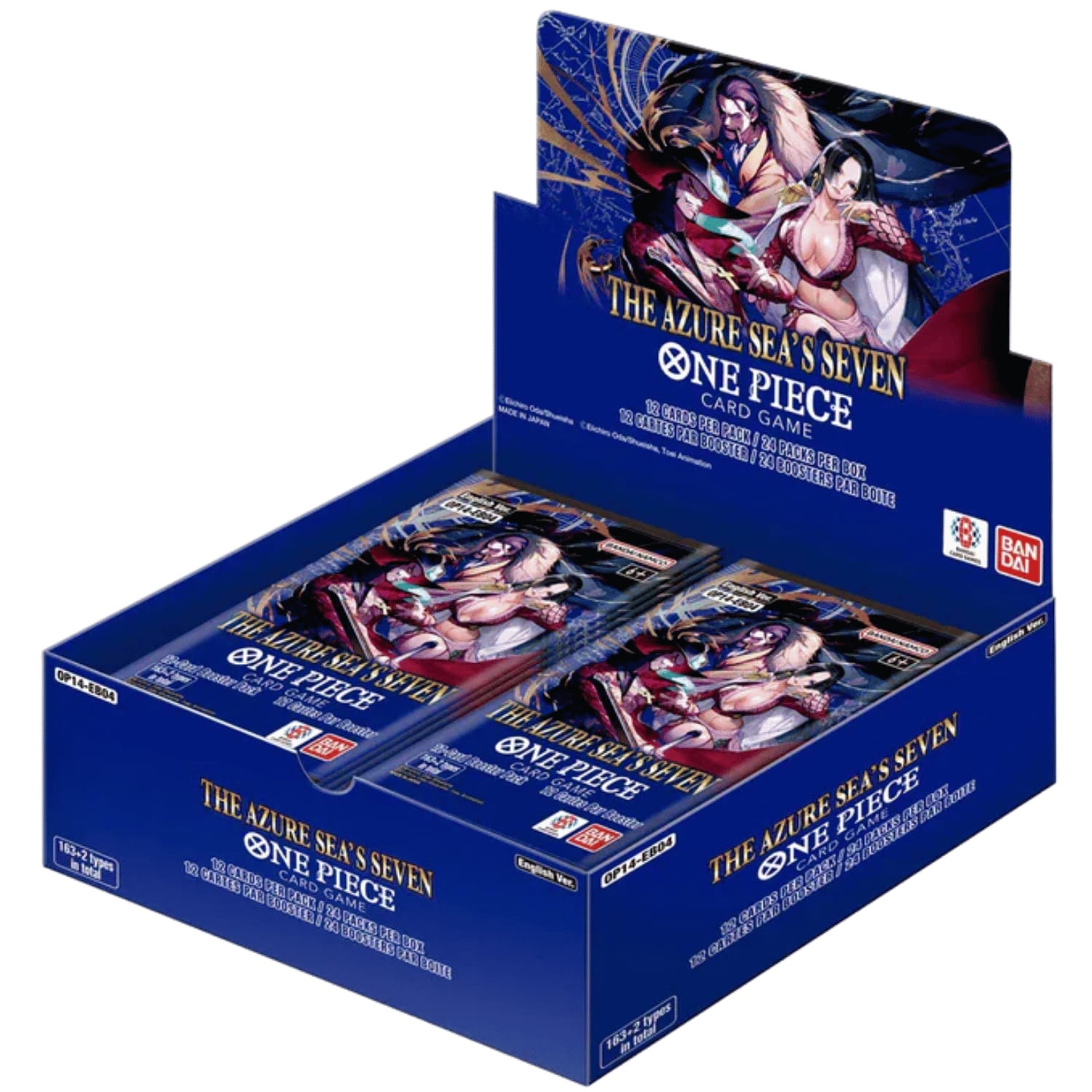 One Piece - The Azure Seas Seven - OP14 Display - EN