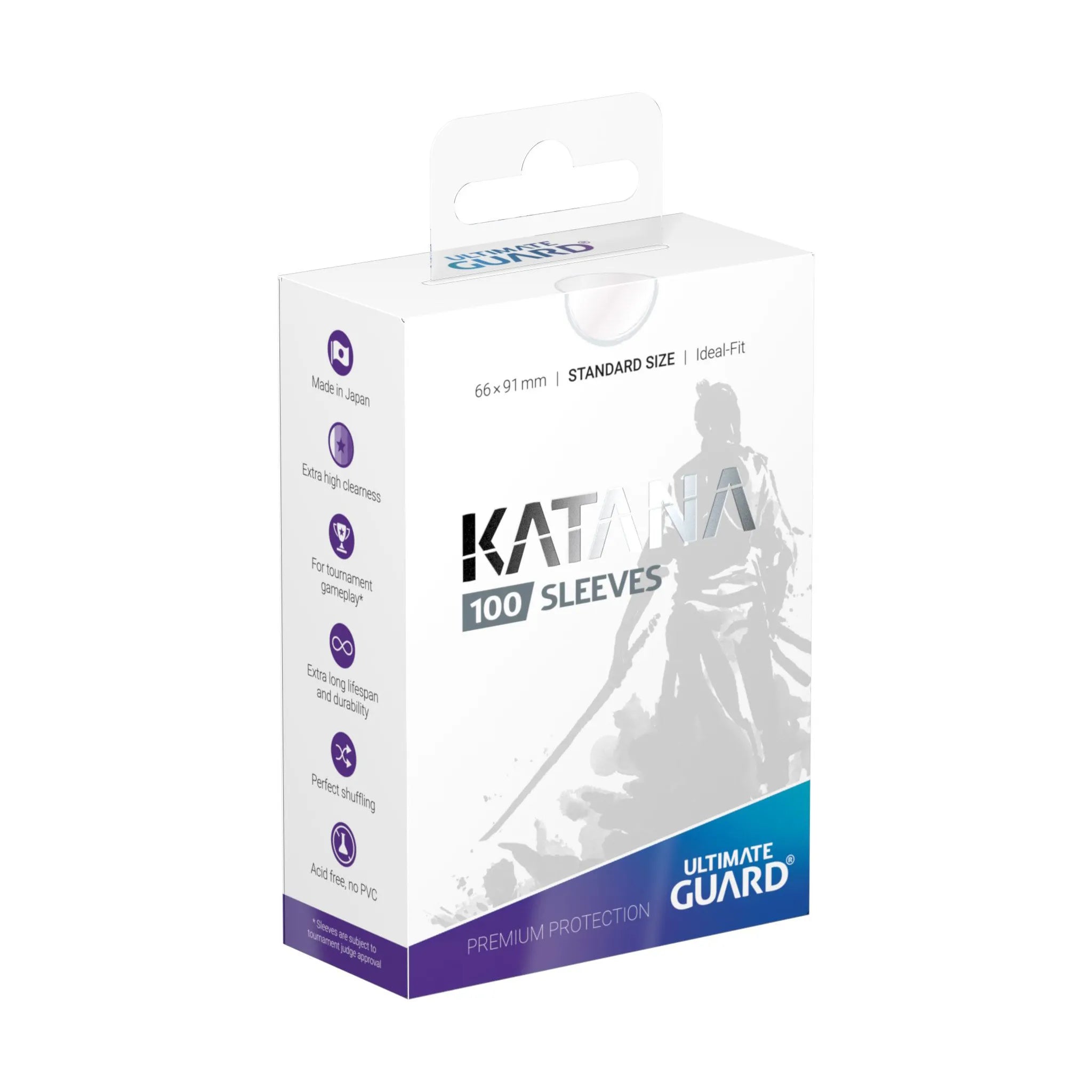 Ultimate Guard - Katana Sleeves - Transparent