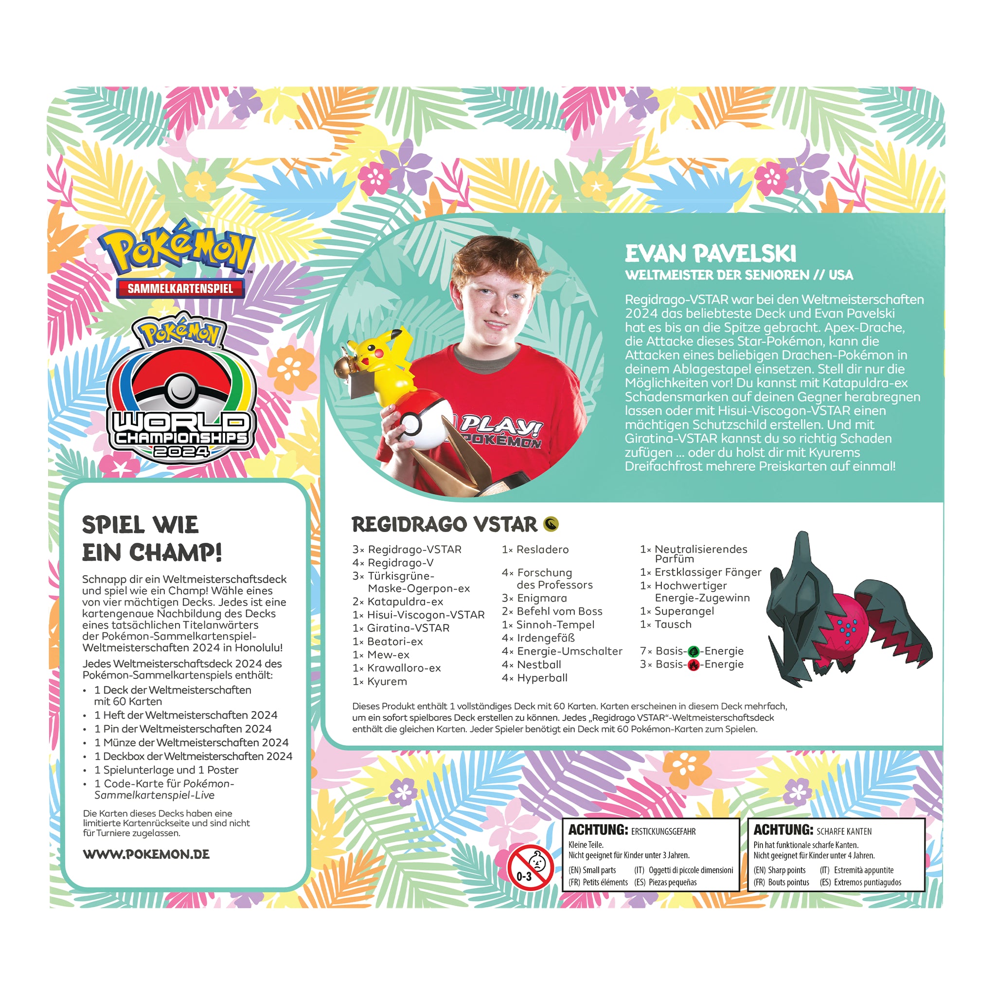 Pokémon - World Championship Deck 2024 - DE Regidrago Vstar