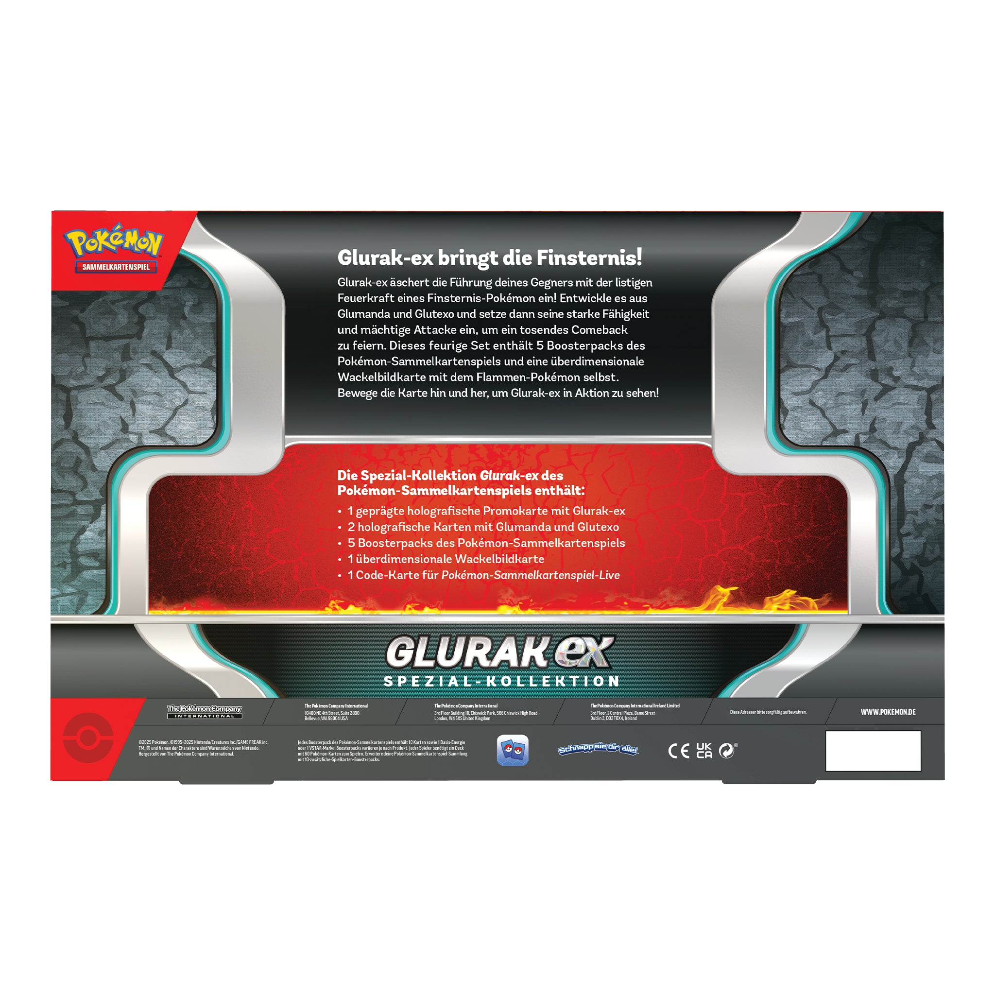 Pokémon - Glurak ex Spezial Kollektion - DE