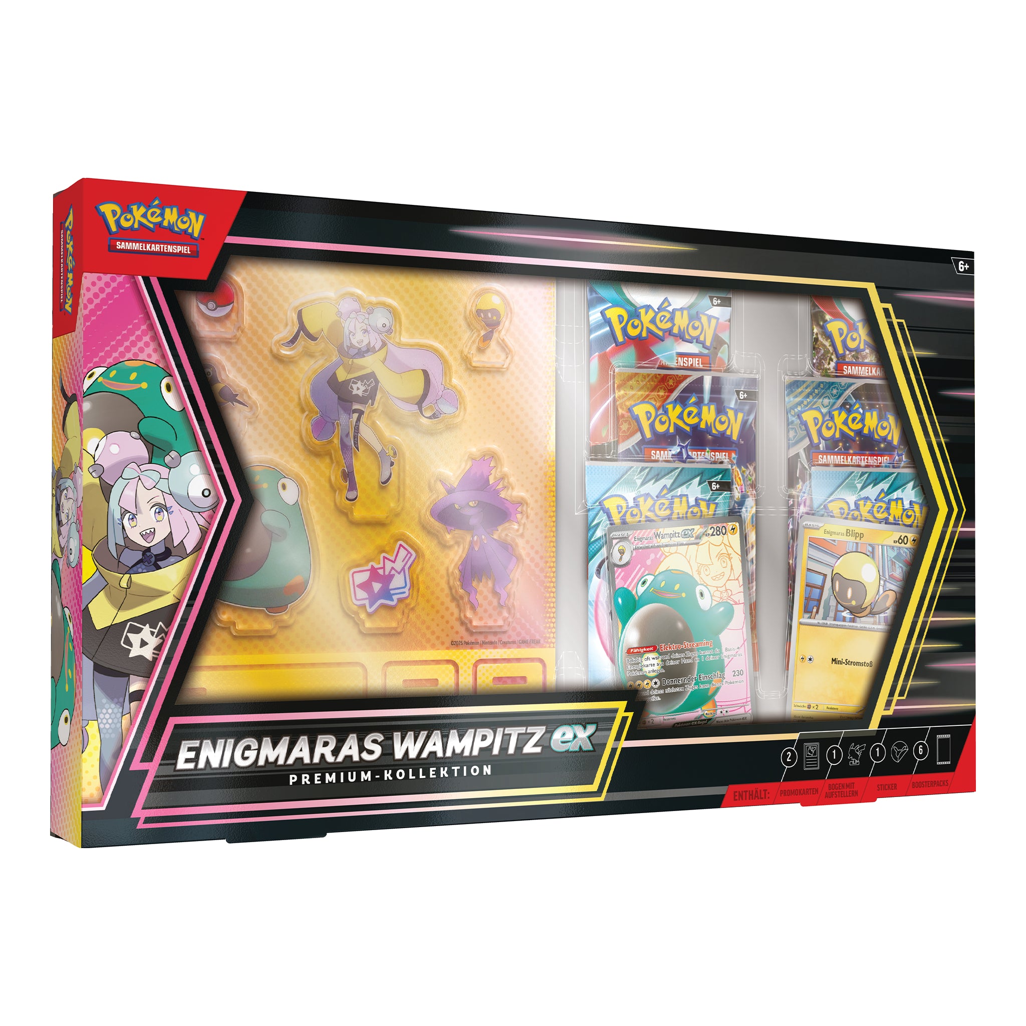 Pokémon - Enigmaras Wampitz ex Premium Kollektion - DE