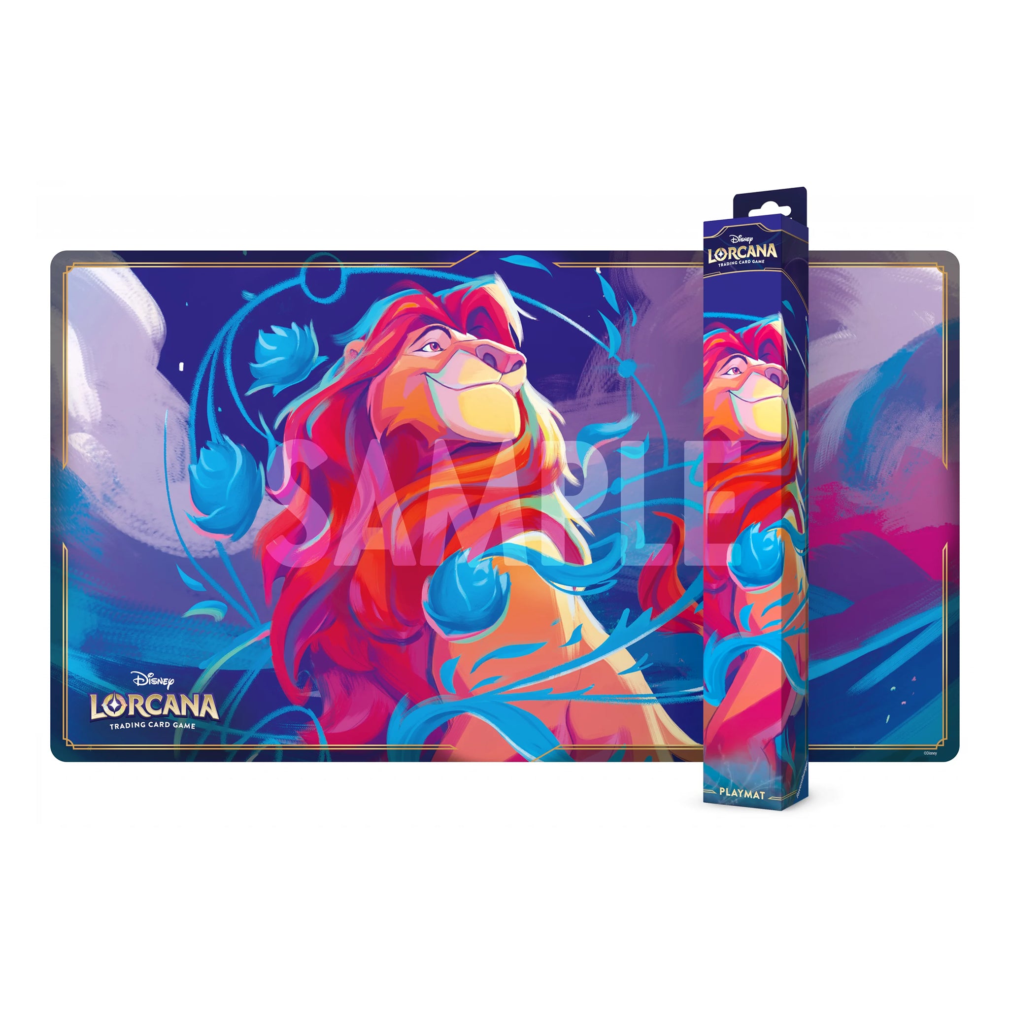 Disney Lorcana - Mythen - Spielmatte Mufasa