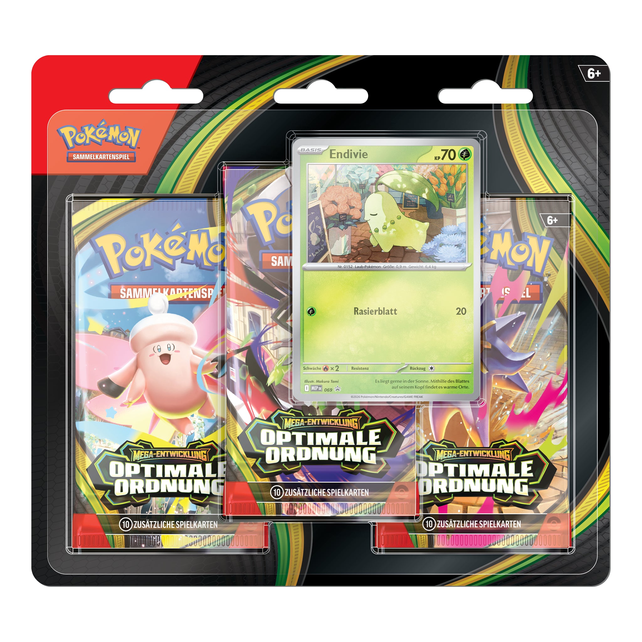 Pokémon - Optimale Ordnung 3-Pack Blister - DE