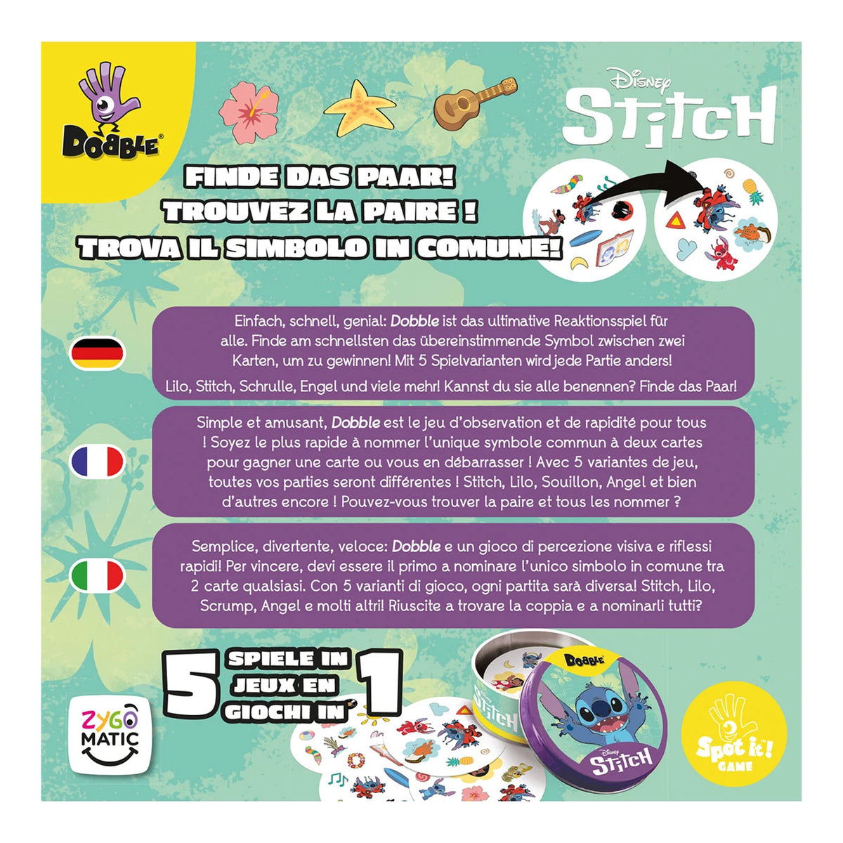 Dobble - Disney Stitch