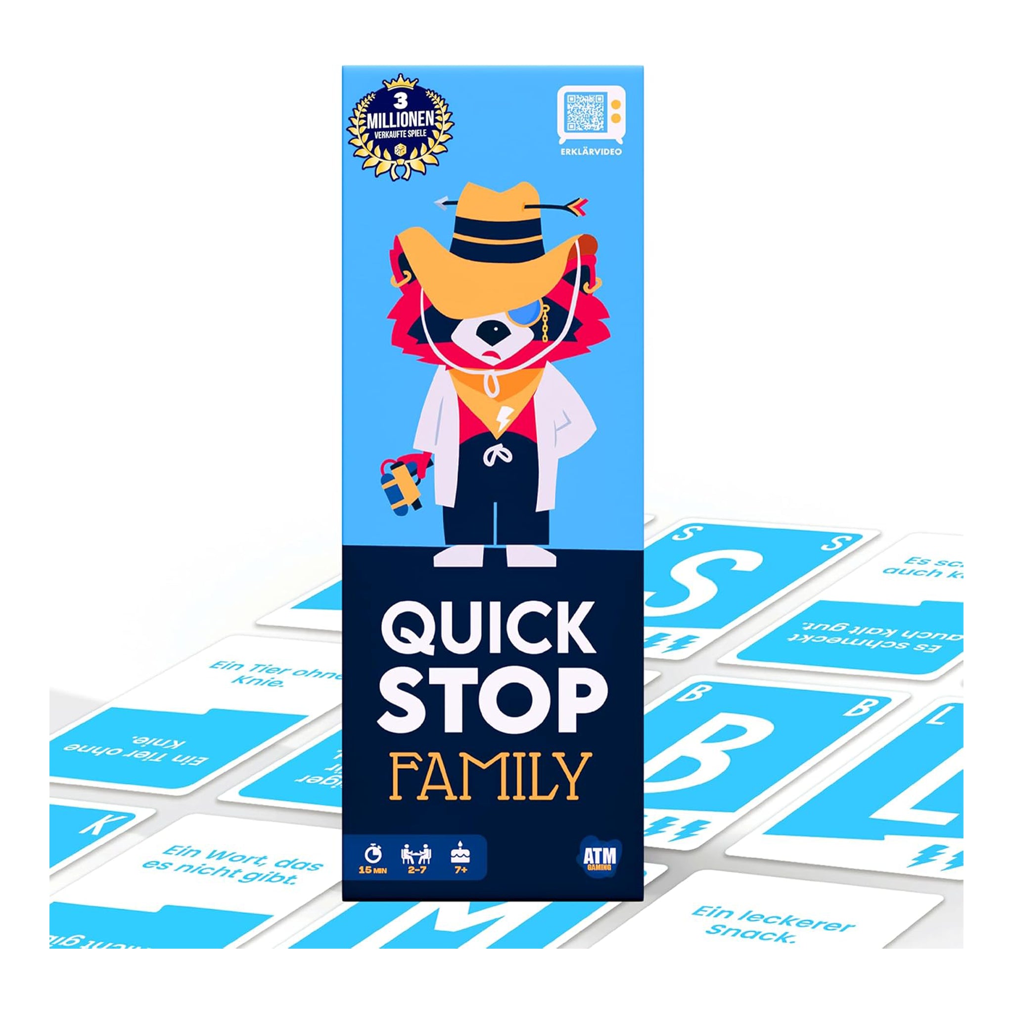 Quickstop - Das Buchstaben Duell - Family Edition