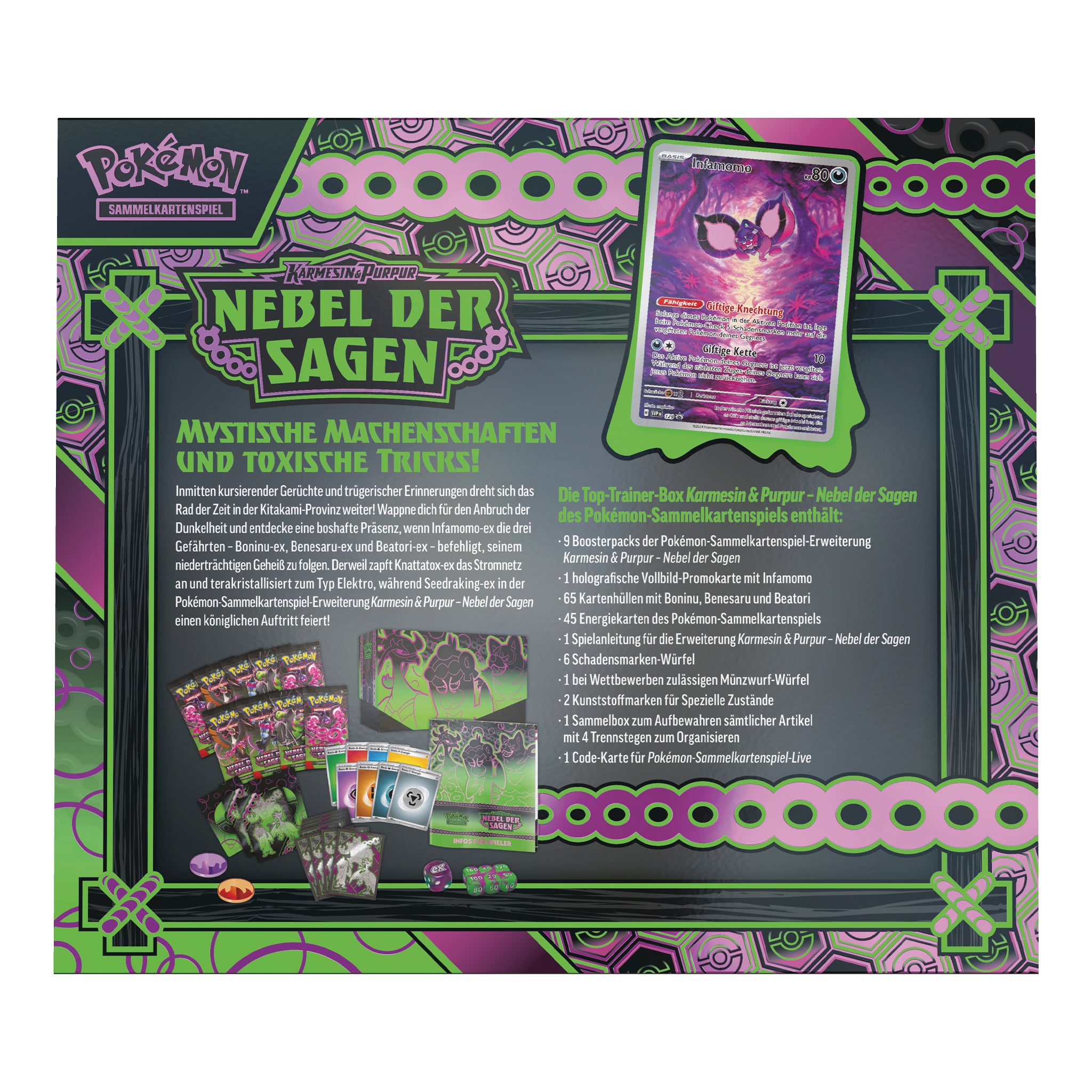 Pokémon - Nebel der Sagen Top Trainer Box - DE