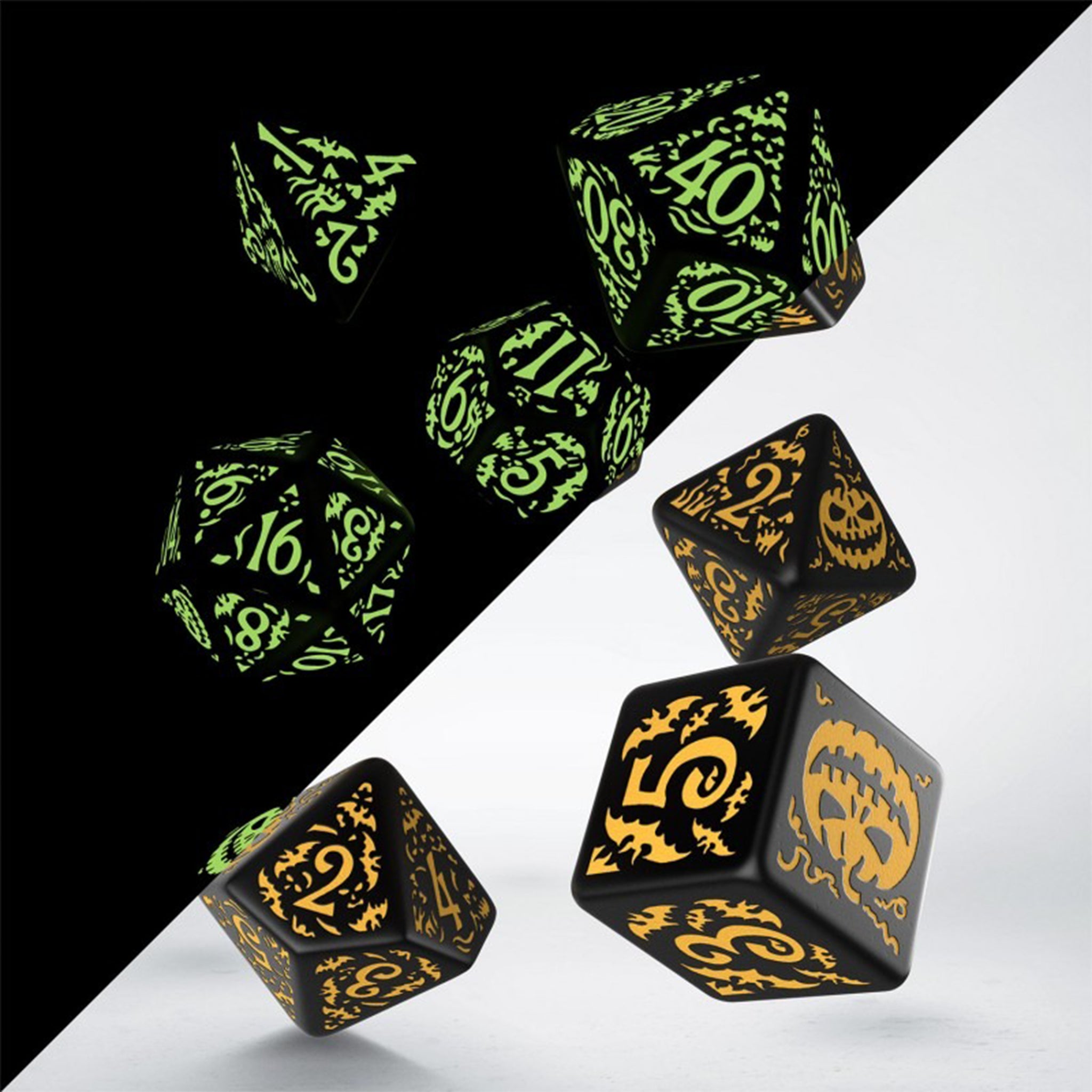 Halloween Pumpkin Dice Set - Jack O'Lantern