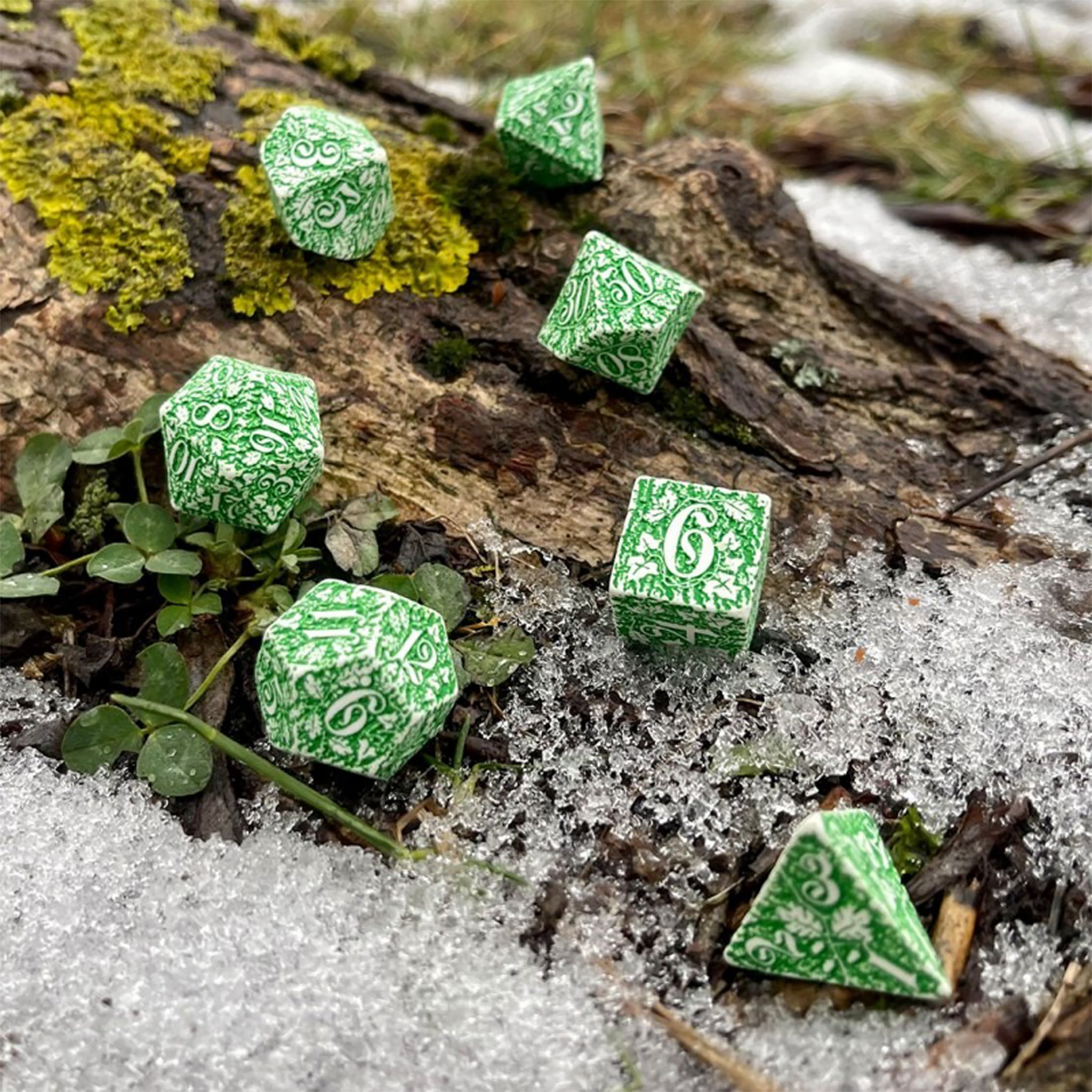 Forest Dice Set - Tundra