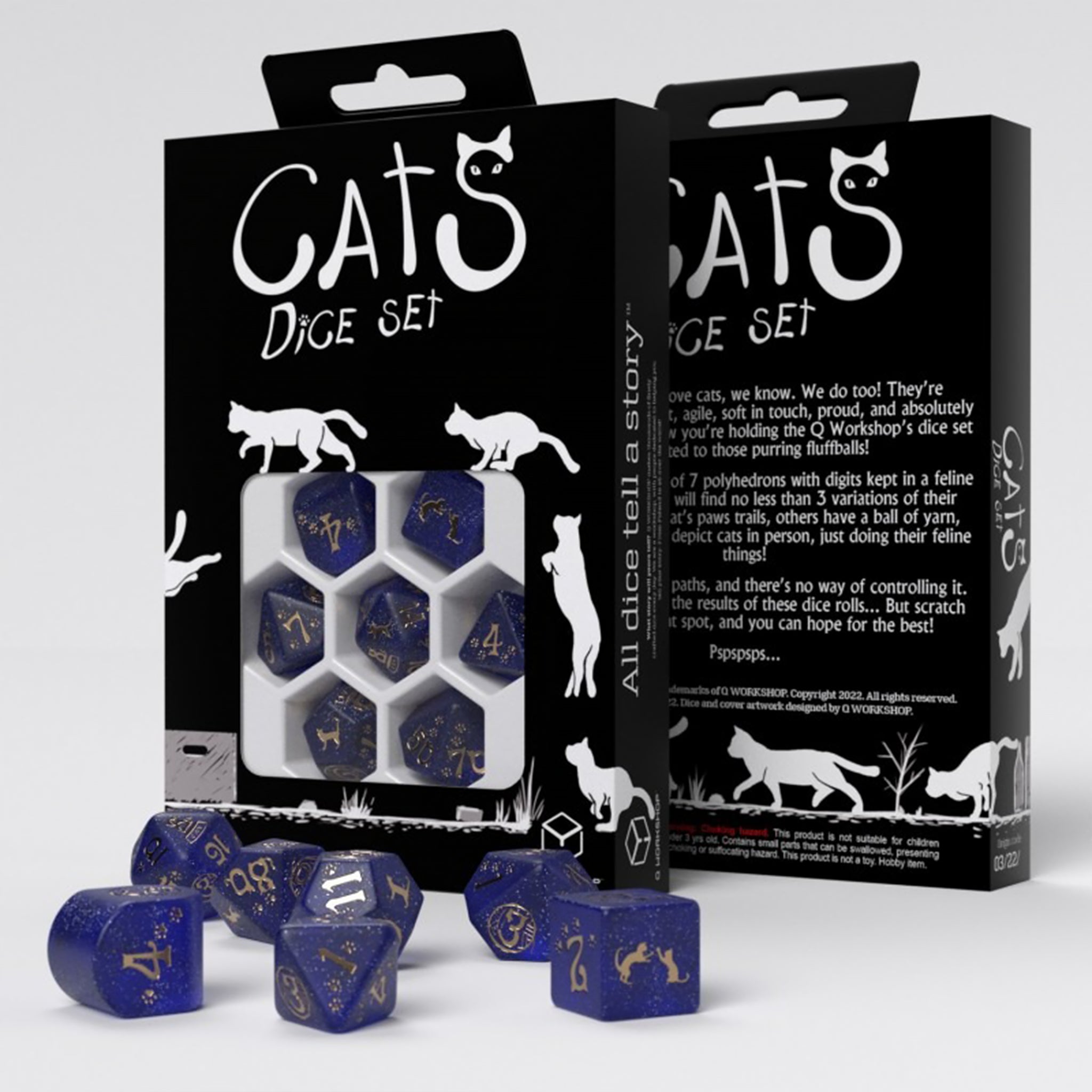 Cats Dice Set - Meowster