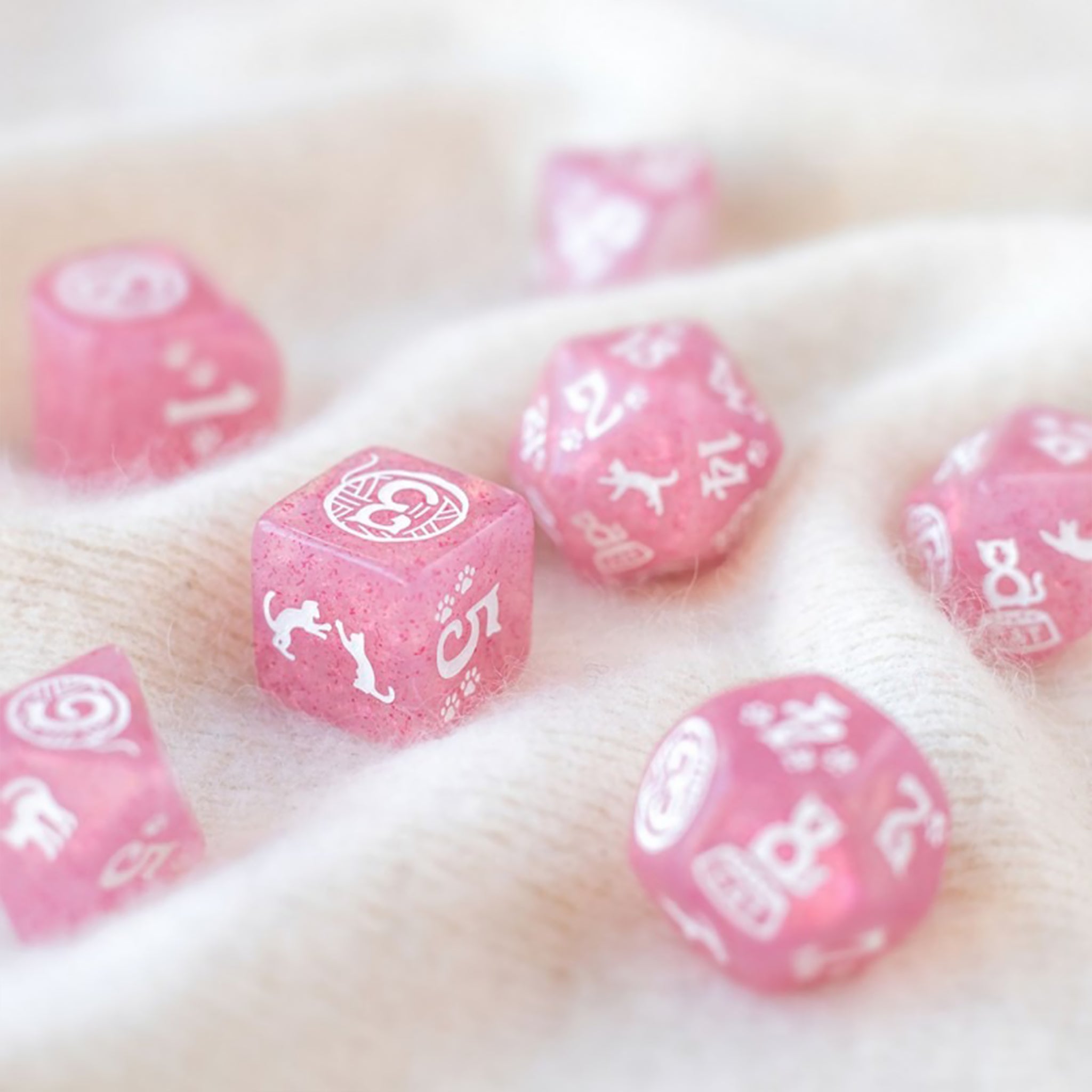 Cats Dice Set - Daisy