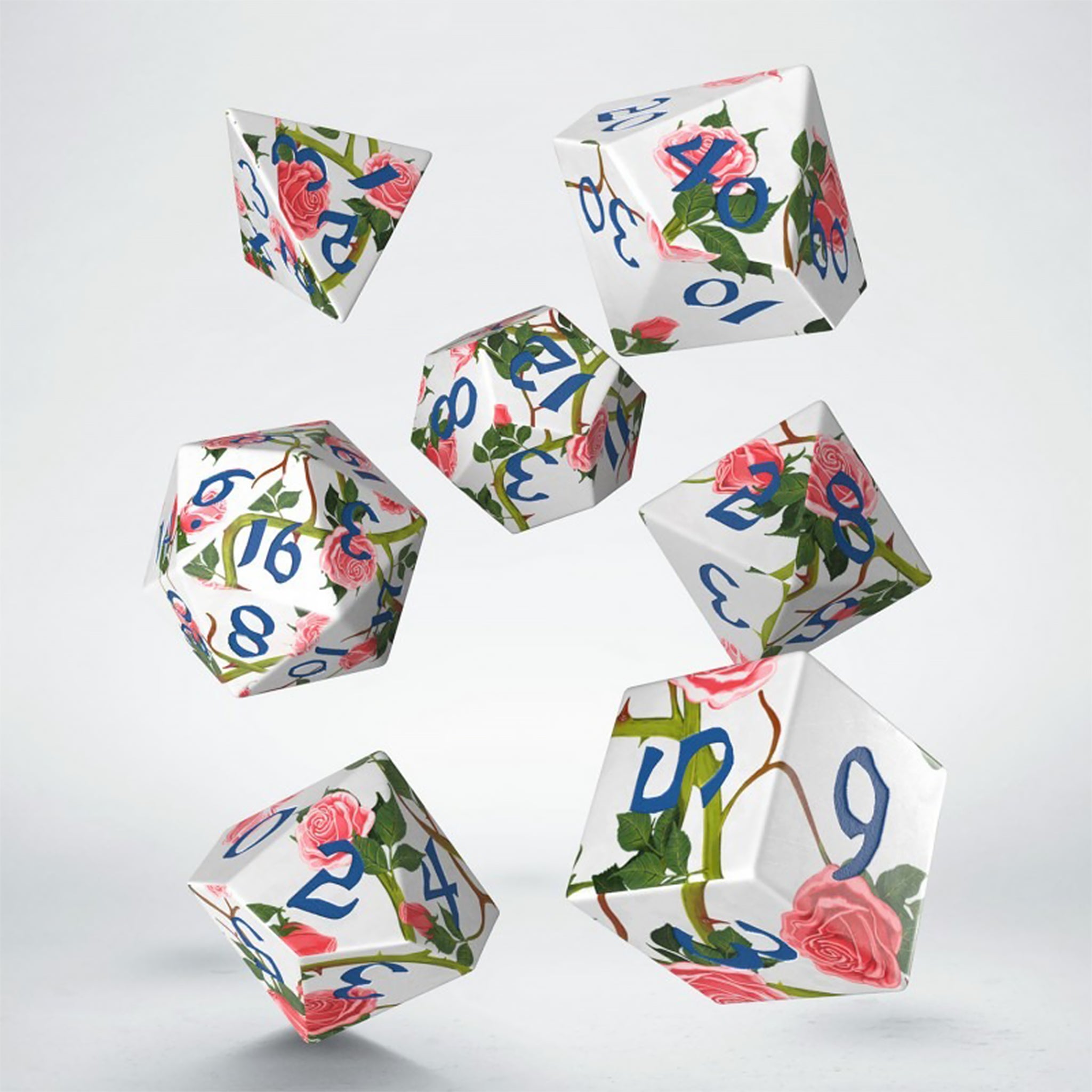 Full Art Dice Set - Roses