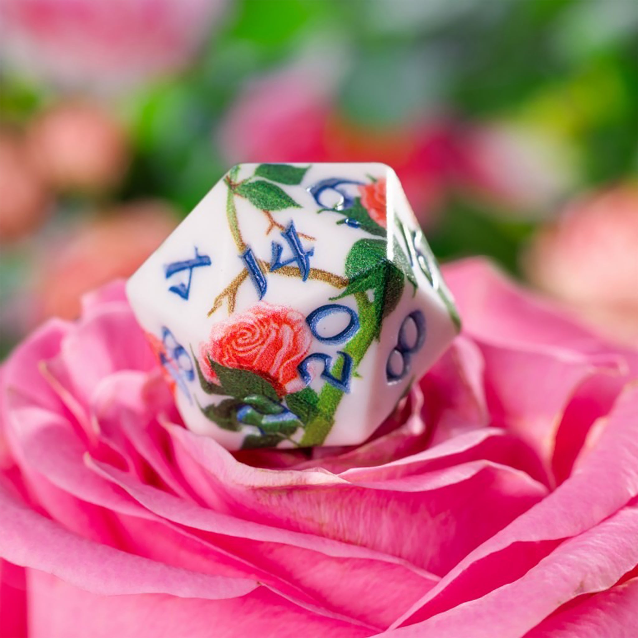 Full Art Dice Set - Roses