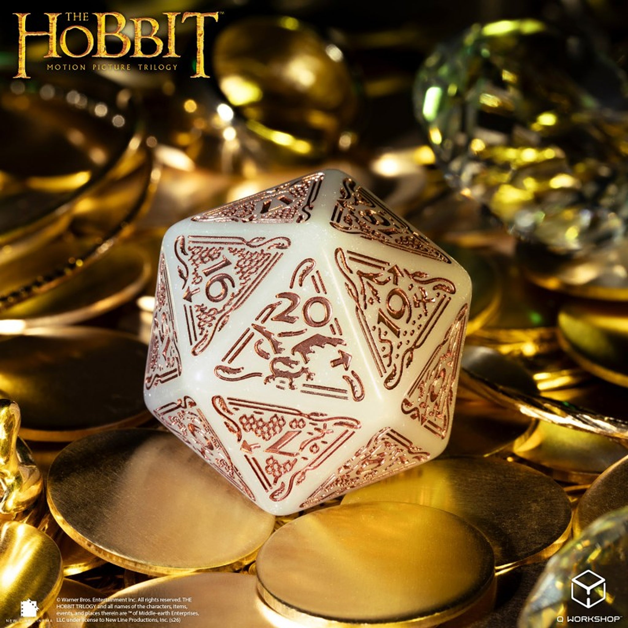 The Hobbit Spindown D20 Jumbo - Radiant