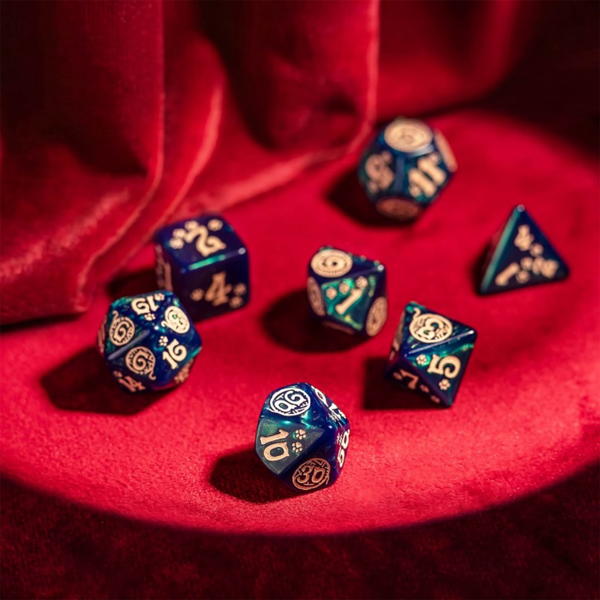 Cats Dice Set - Mittens