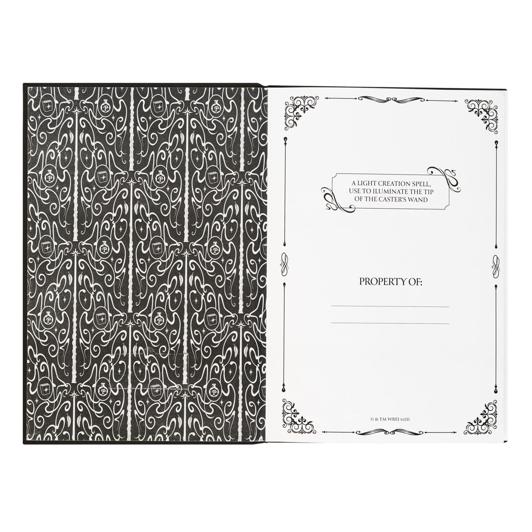 Harry Potter Lumos - Premium Notizbuch A5 mit Licht