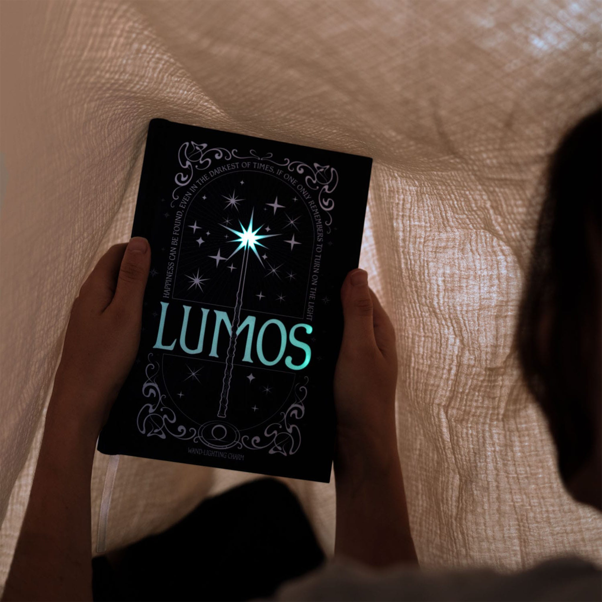 Harry Potter Lumos - Premium Notizbuch A5 mit Licht
