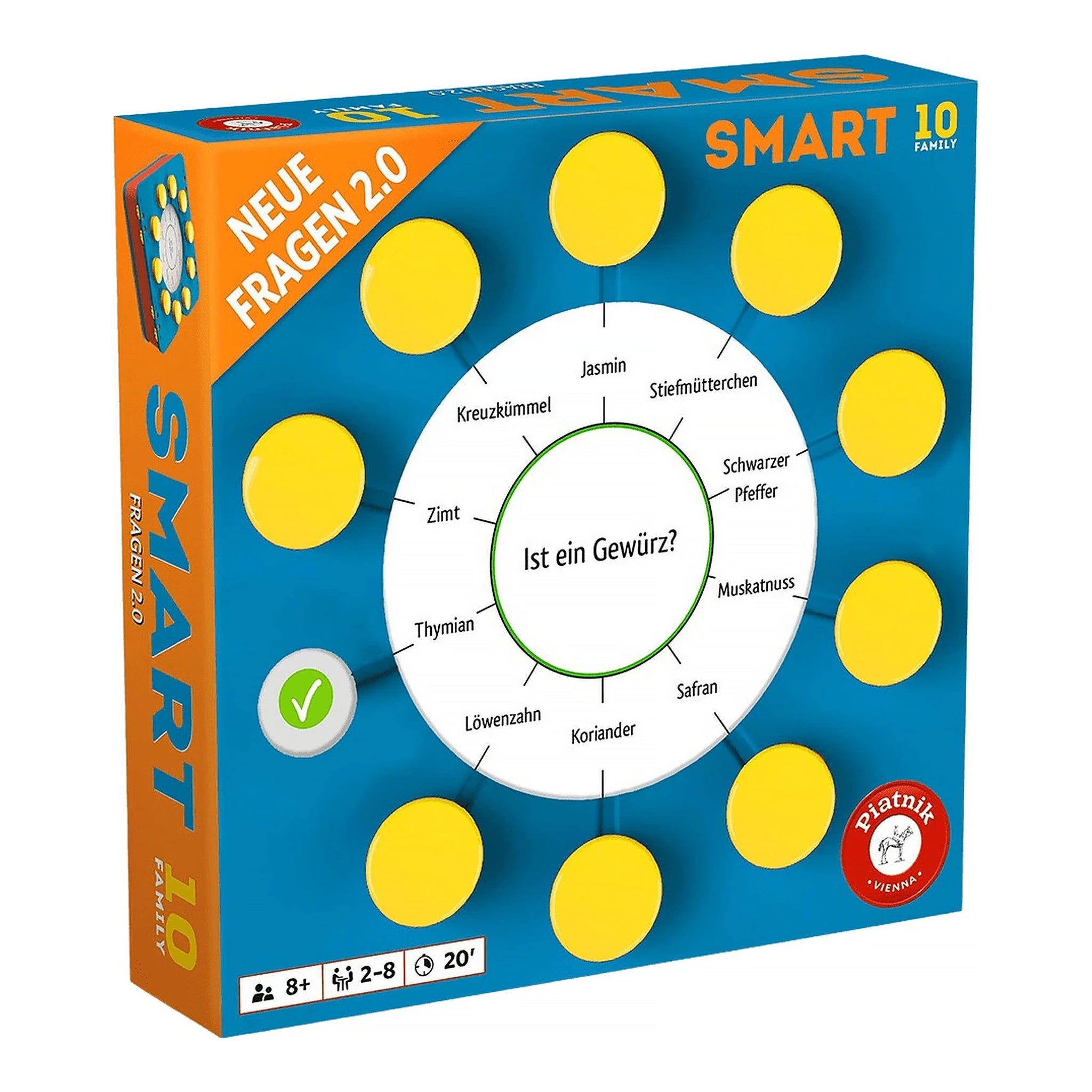 Piatnik - Smart 10 Family - Zusatzfragen 2.0