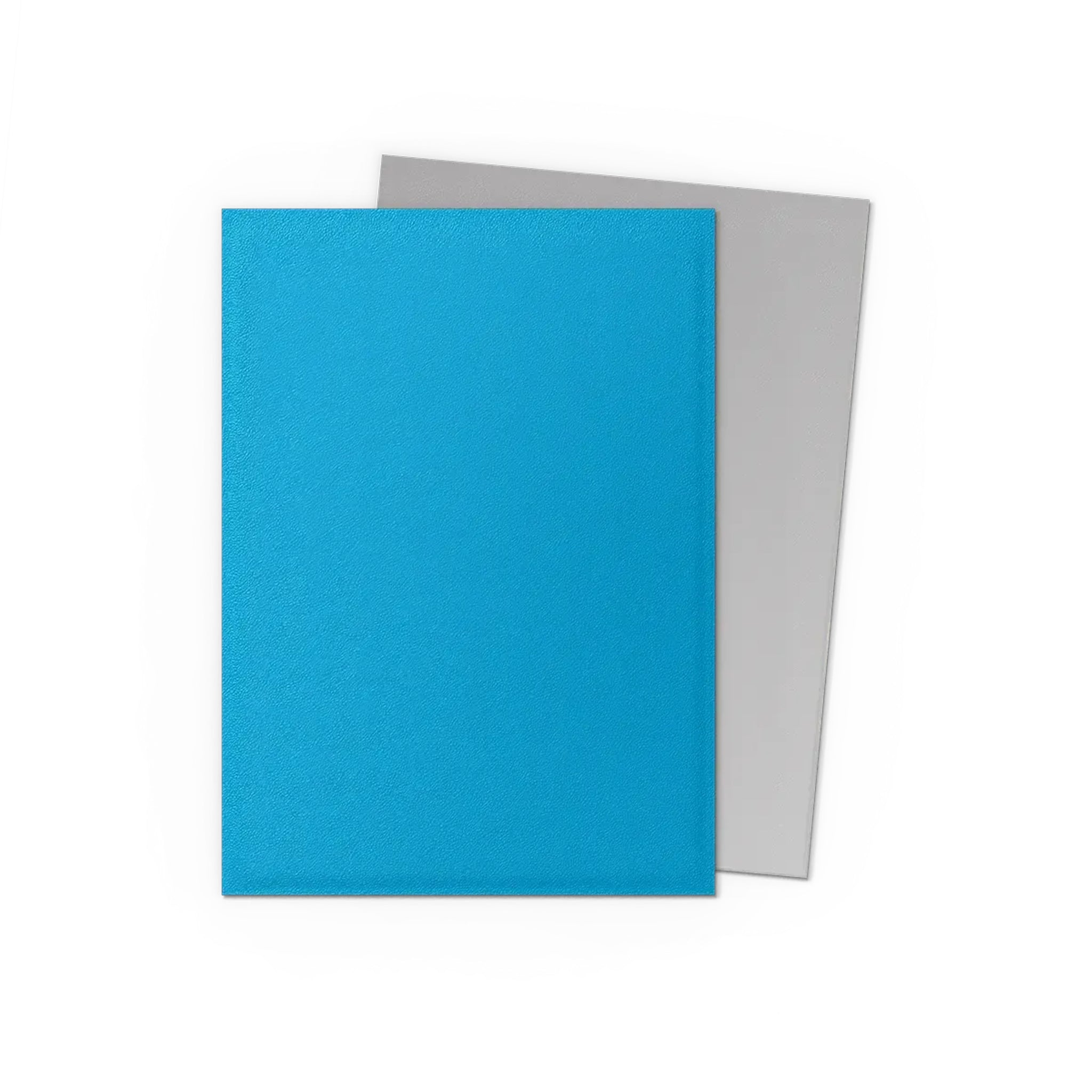 Dragon Shield - Matte Dual Sleeves - Sky Blue & Silver