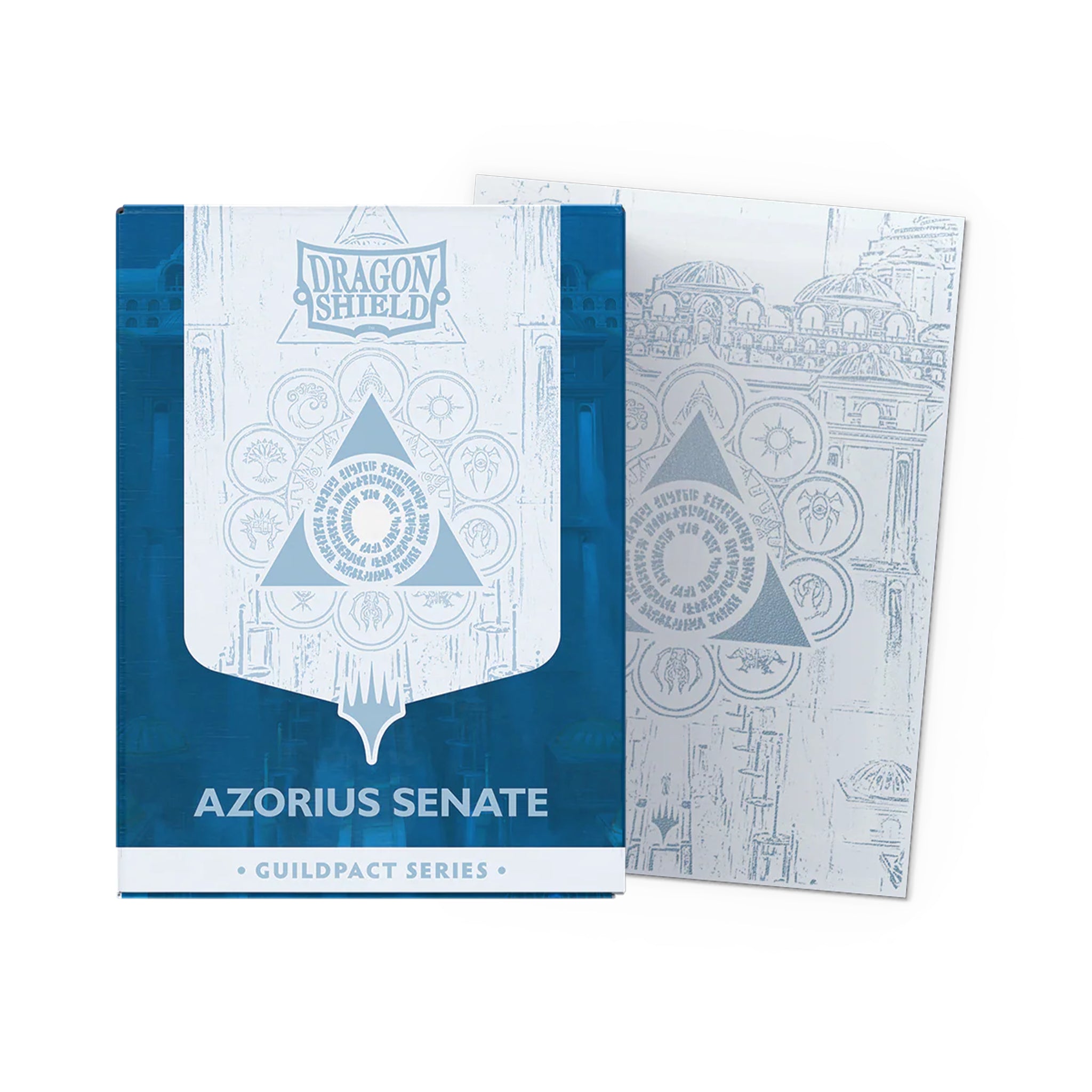 Dragon Shield - Matte Dual Art Sleeves - Azorius Senate