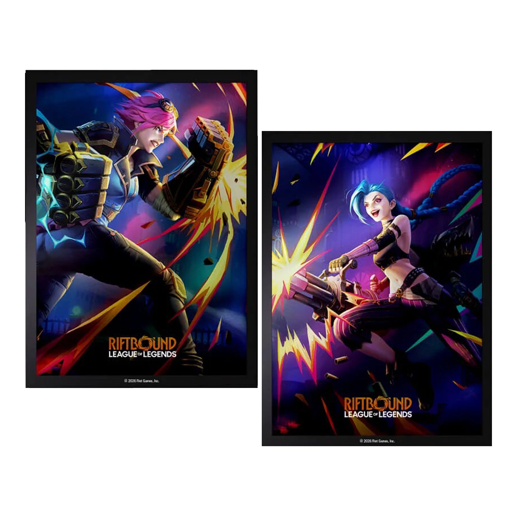 Riftbound: League of Legends - Vendetta Sleeves - Vi vs Jinx