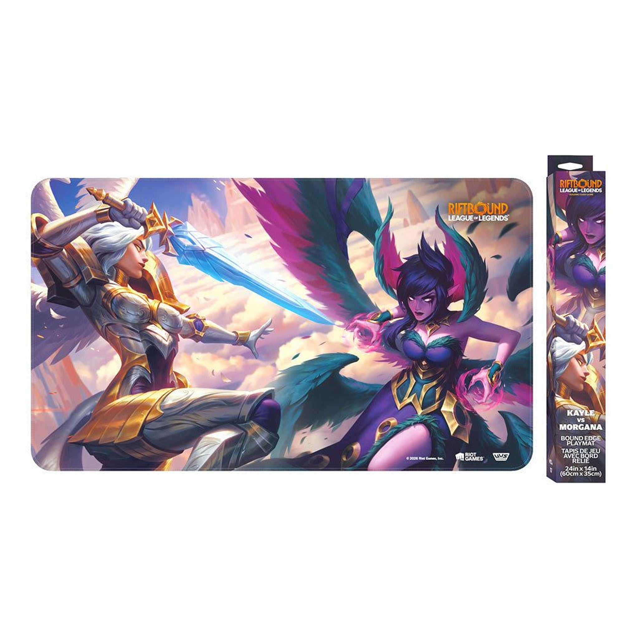 Riftbound: League of Legends - Vendetta Spielmatte - Kayle vs Morgana