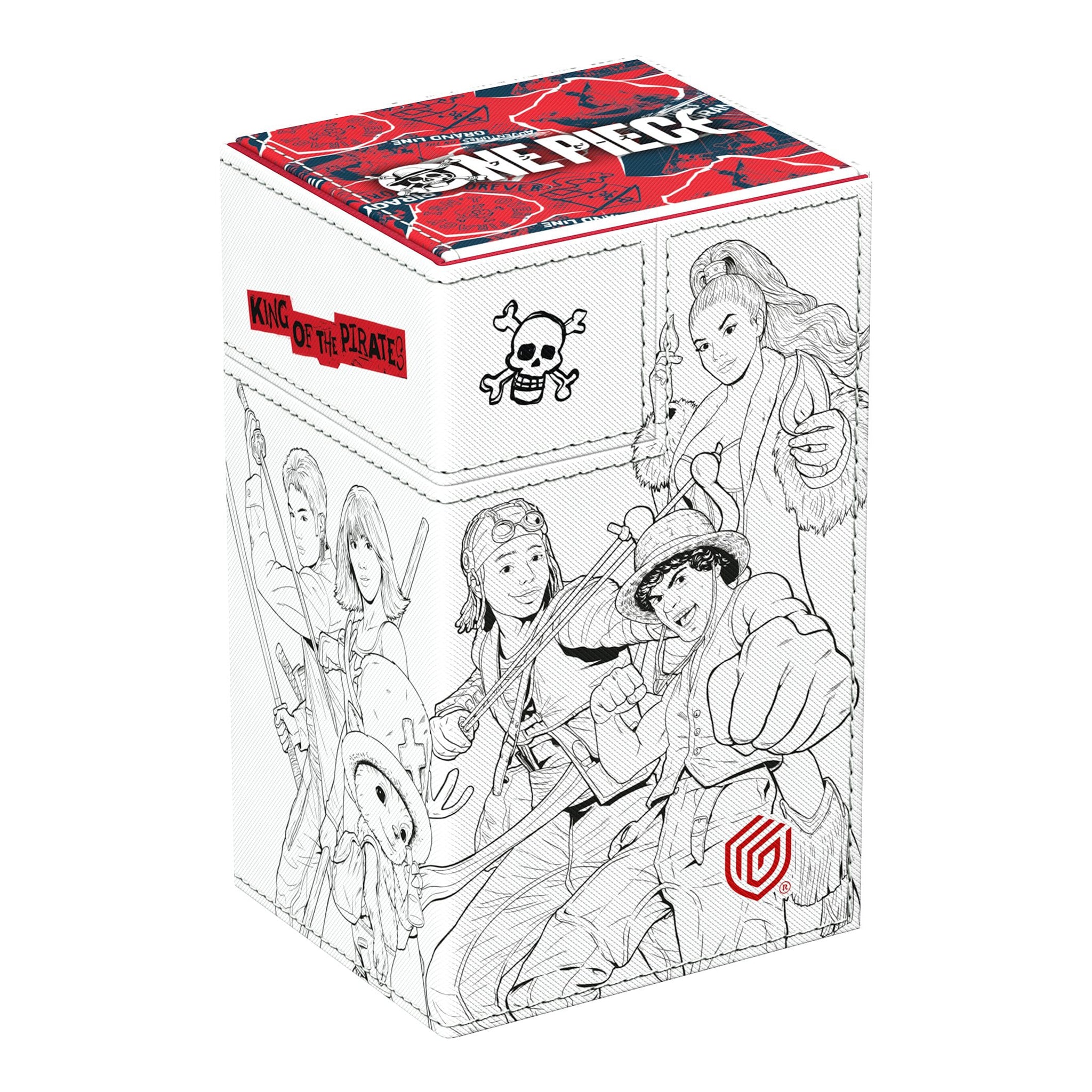 Ultimate Guard Sidewinder Flip´n´Tray 80+ Xenoskin - One Piece - Sketch